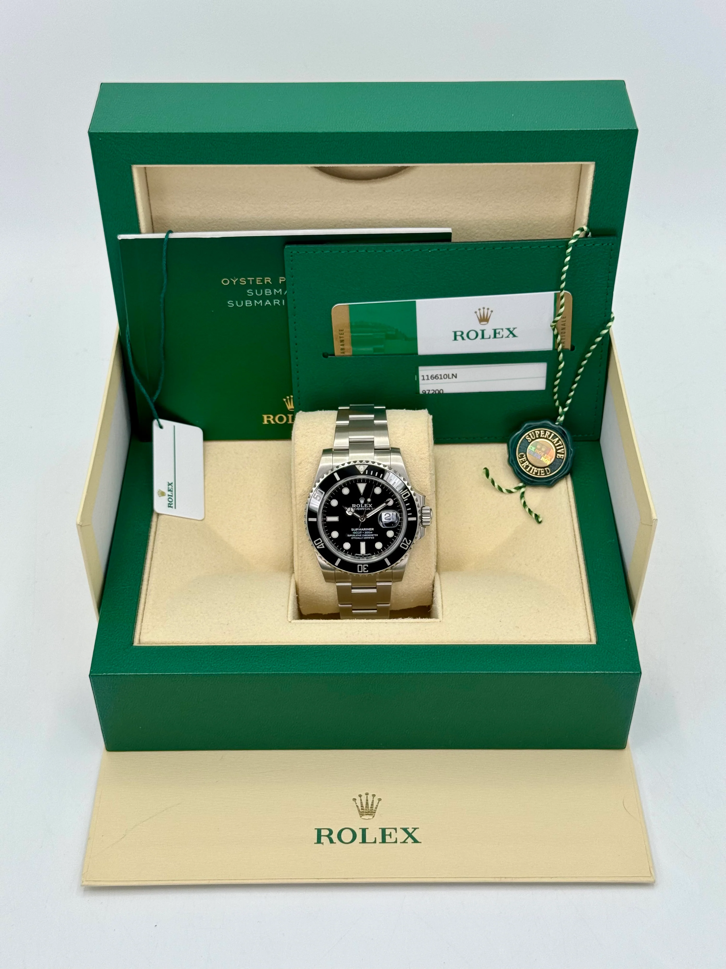 2020 Rolex Submariner 40mm 116610LN Stainless Steel Black Dial - Image 11
