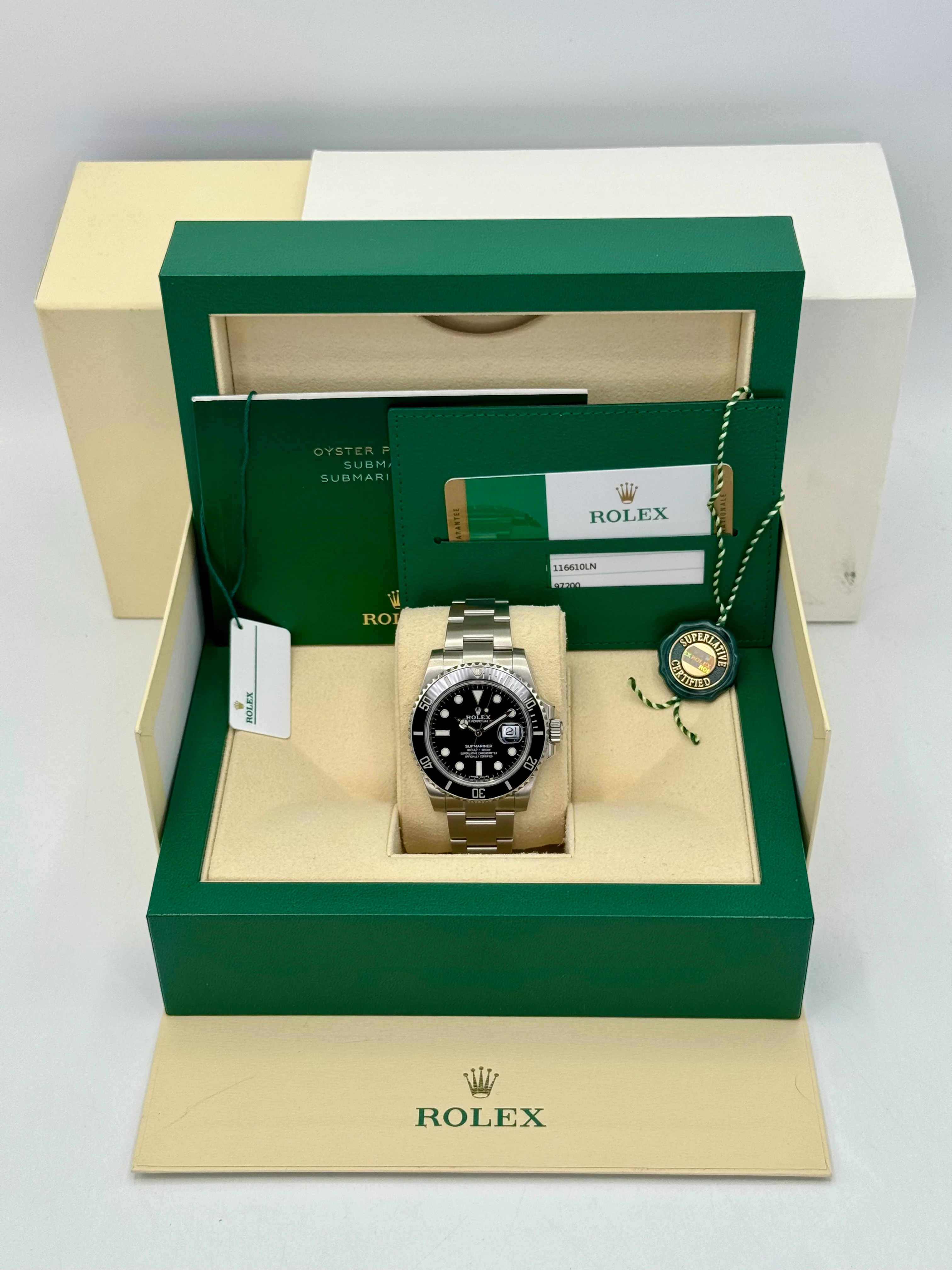 2020 Rolex Submariner 40mm 116610LN Stainless Steel Black Dial - Image 12