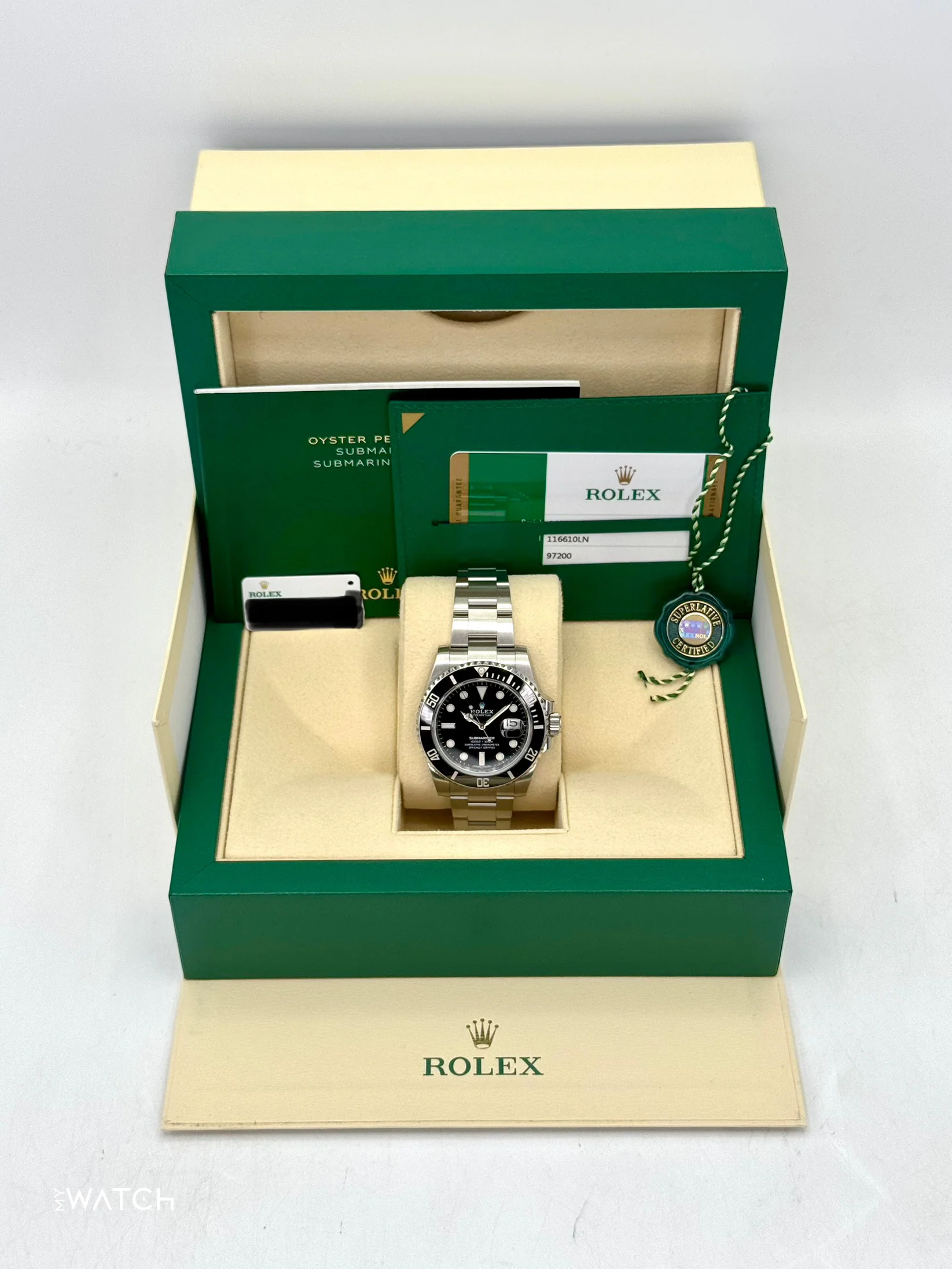 2020 Rolex Submariner 40mm 116610LN Stainless Steel Black Dial - Image 9