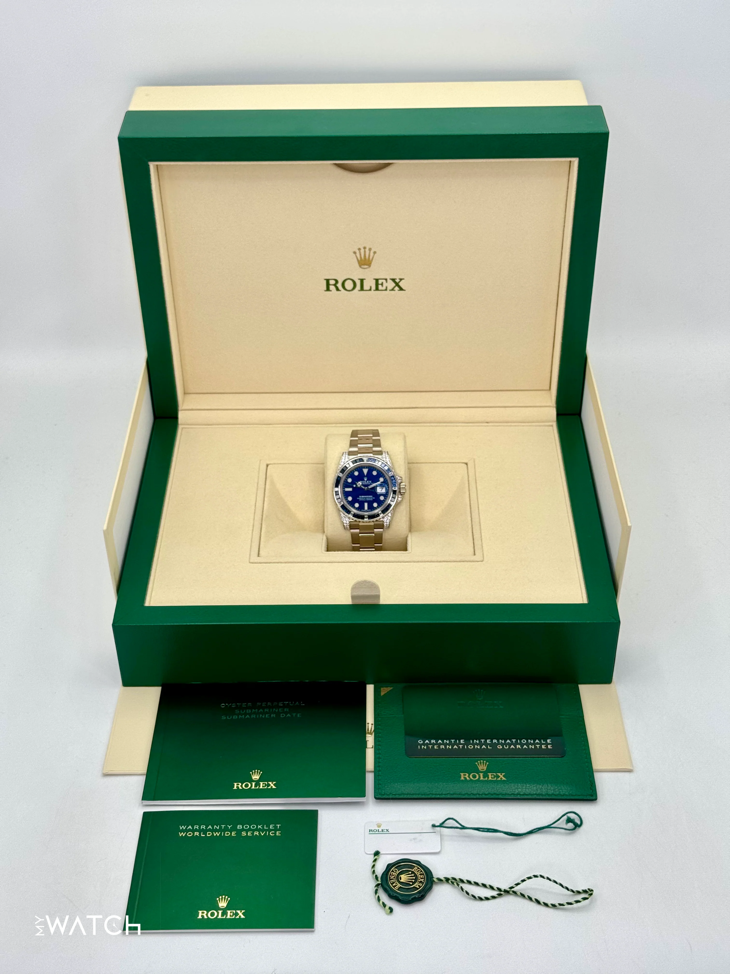 2020 Rolex Submariner 40mm 116659SABR White Gold Blue Dial - Image 10