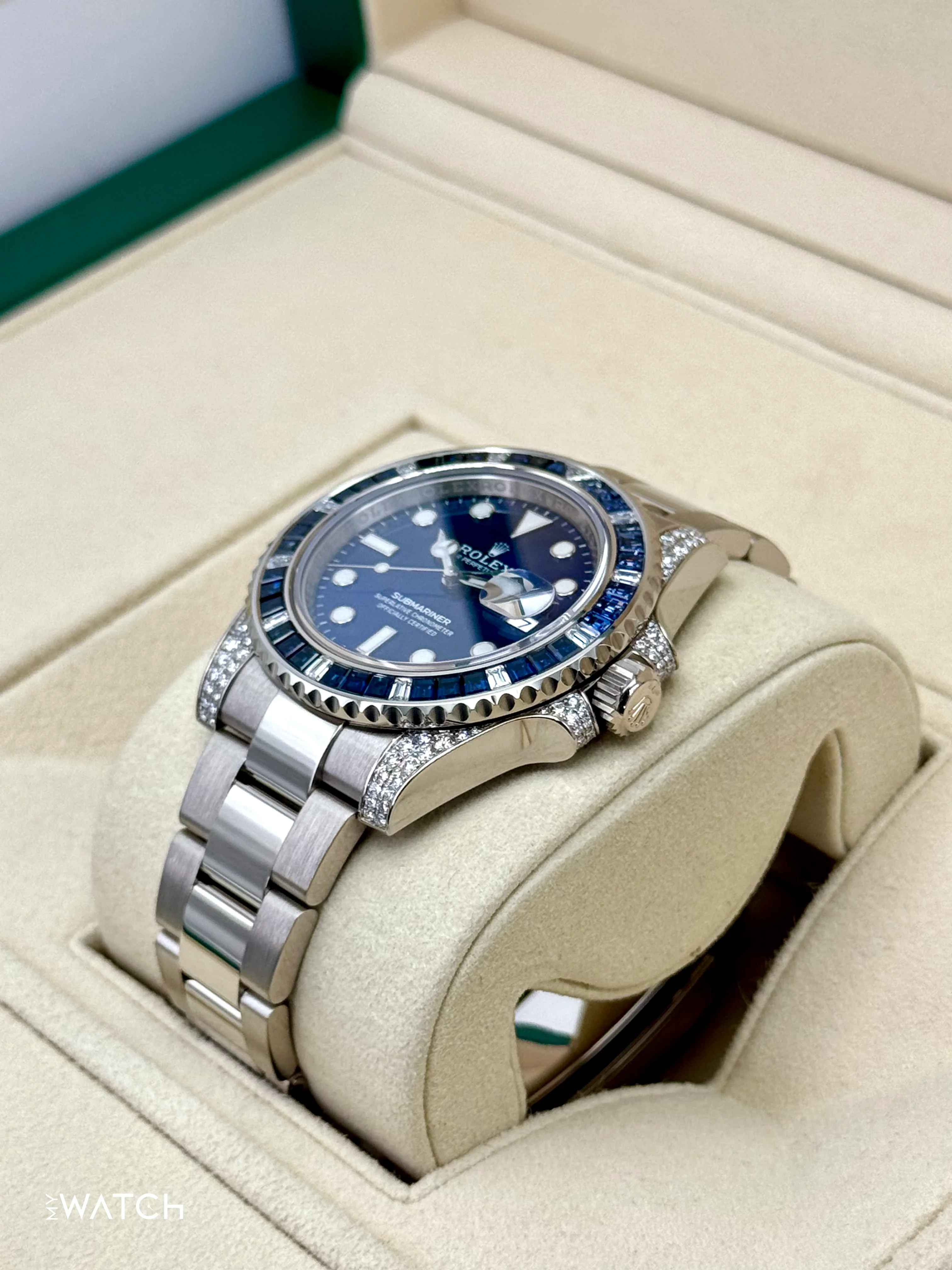 2020 Rolex Submariner 40mm 116659SABR White Gold Blue Dial - Image 5