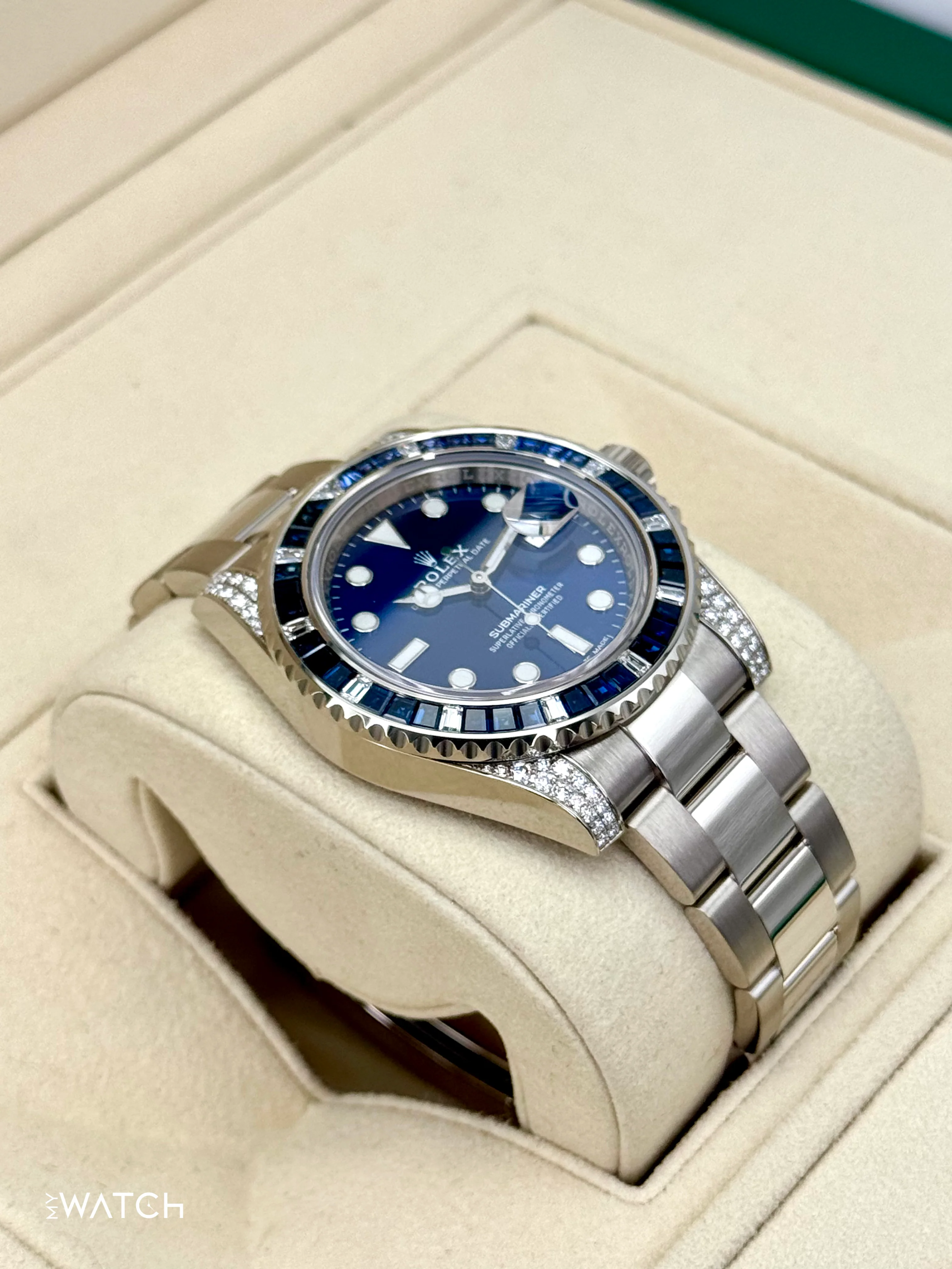 2020 Rolex Submariner 40mm 116659SABR White Gold Blue Dial - Image 6