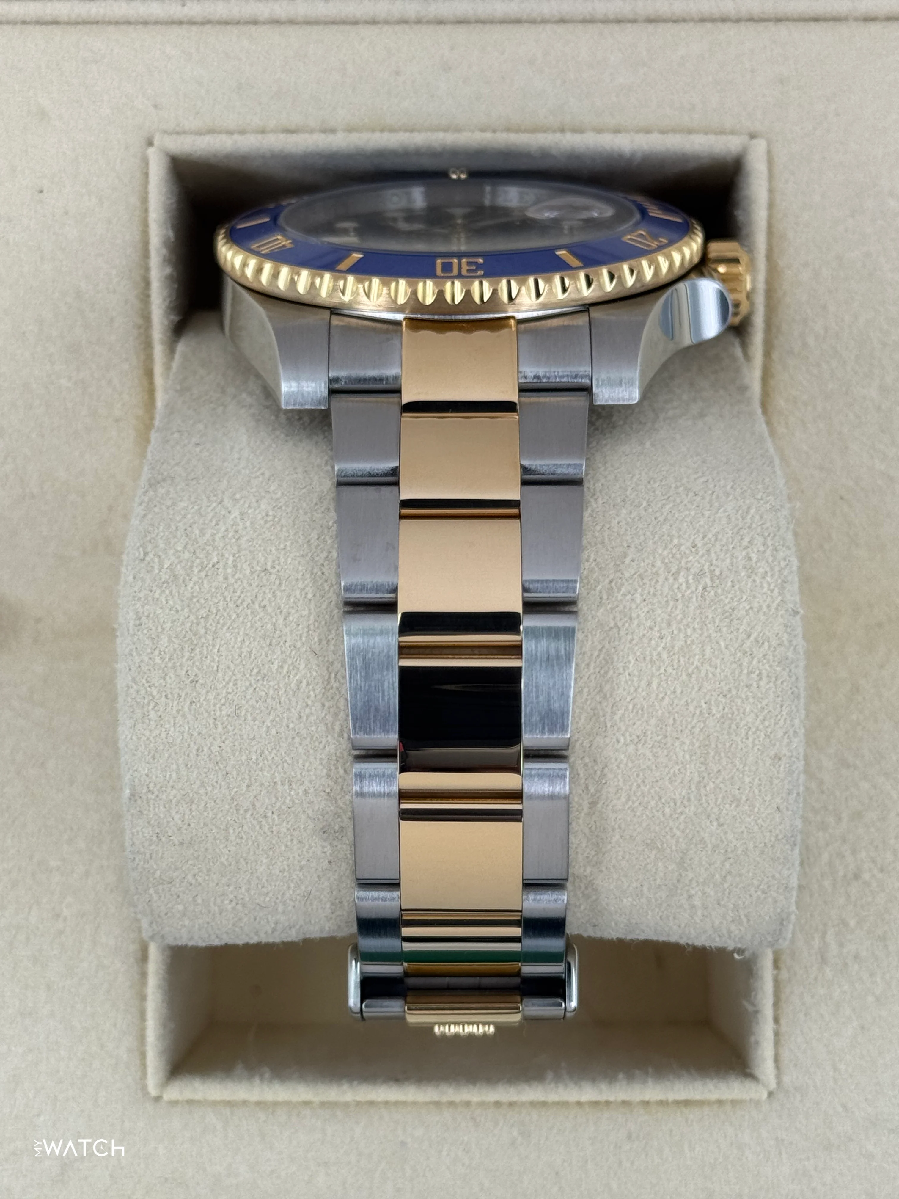2020 Rolex Submariner "Bluesy" 40mm 116613LB Two-Tone Blue Dial - Image 3