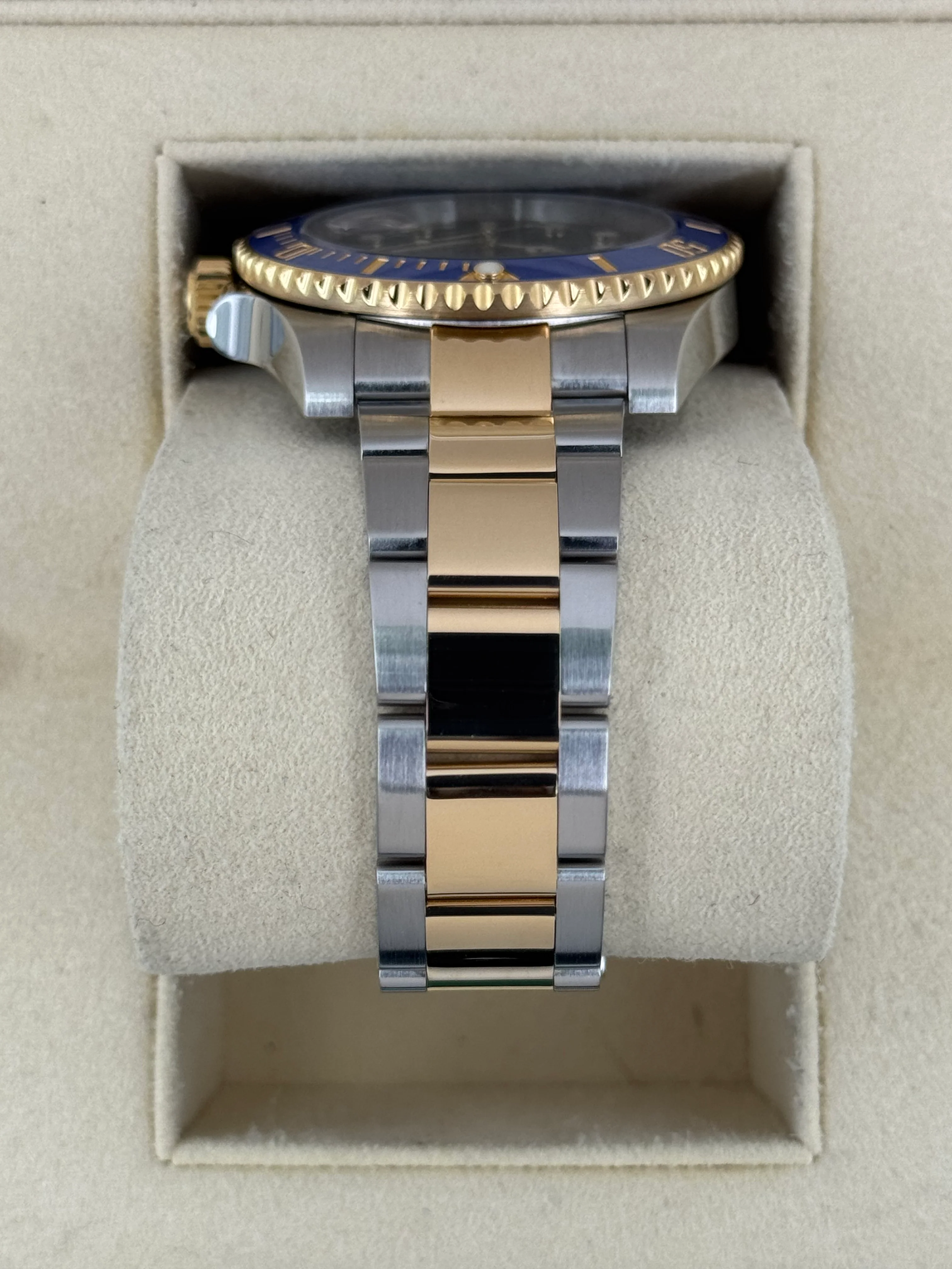 2020 Rolex Submariner "Bluesy" 40mm 116613LB Two-Tone Blue Dial - Image 4