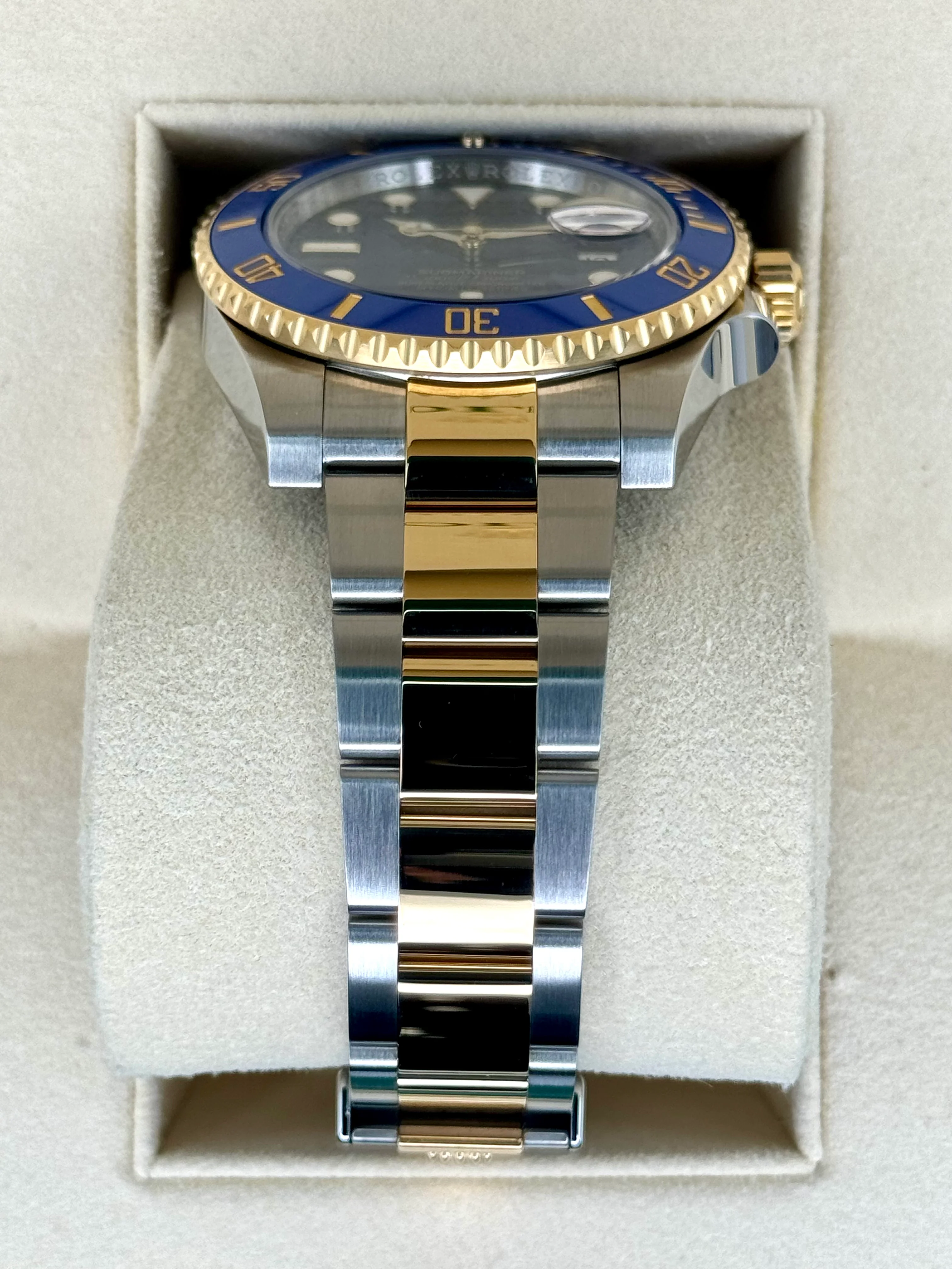 2020 Rolex Submariner "Bluesy" 40mm 116613LB Two-Tone Blue Dial - Image 3