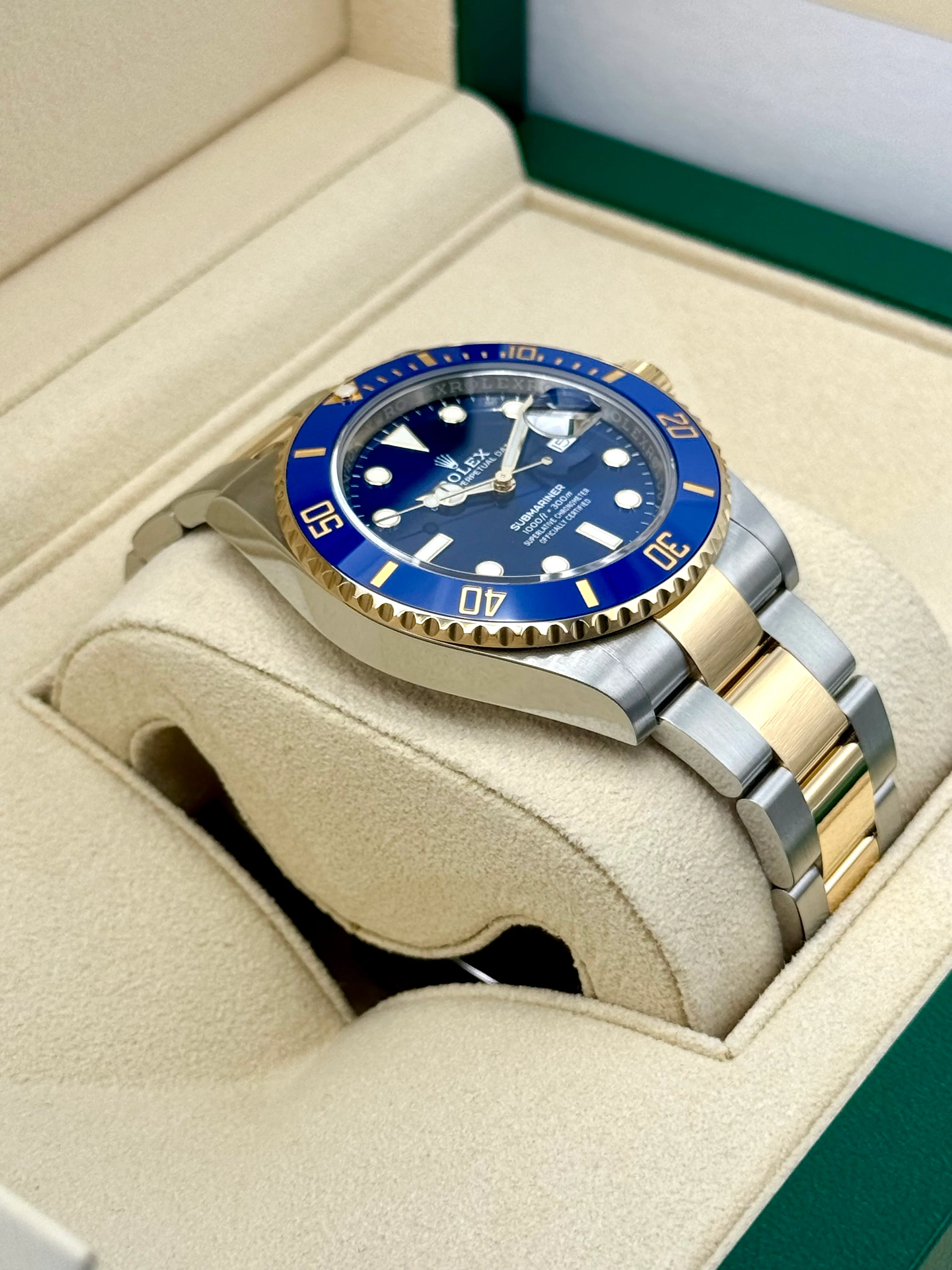 2020 Rolex Submariner "Bluesy" 41mm 126613LB Two-Tone Blue Dial - Image 6