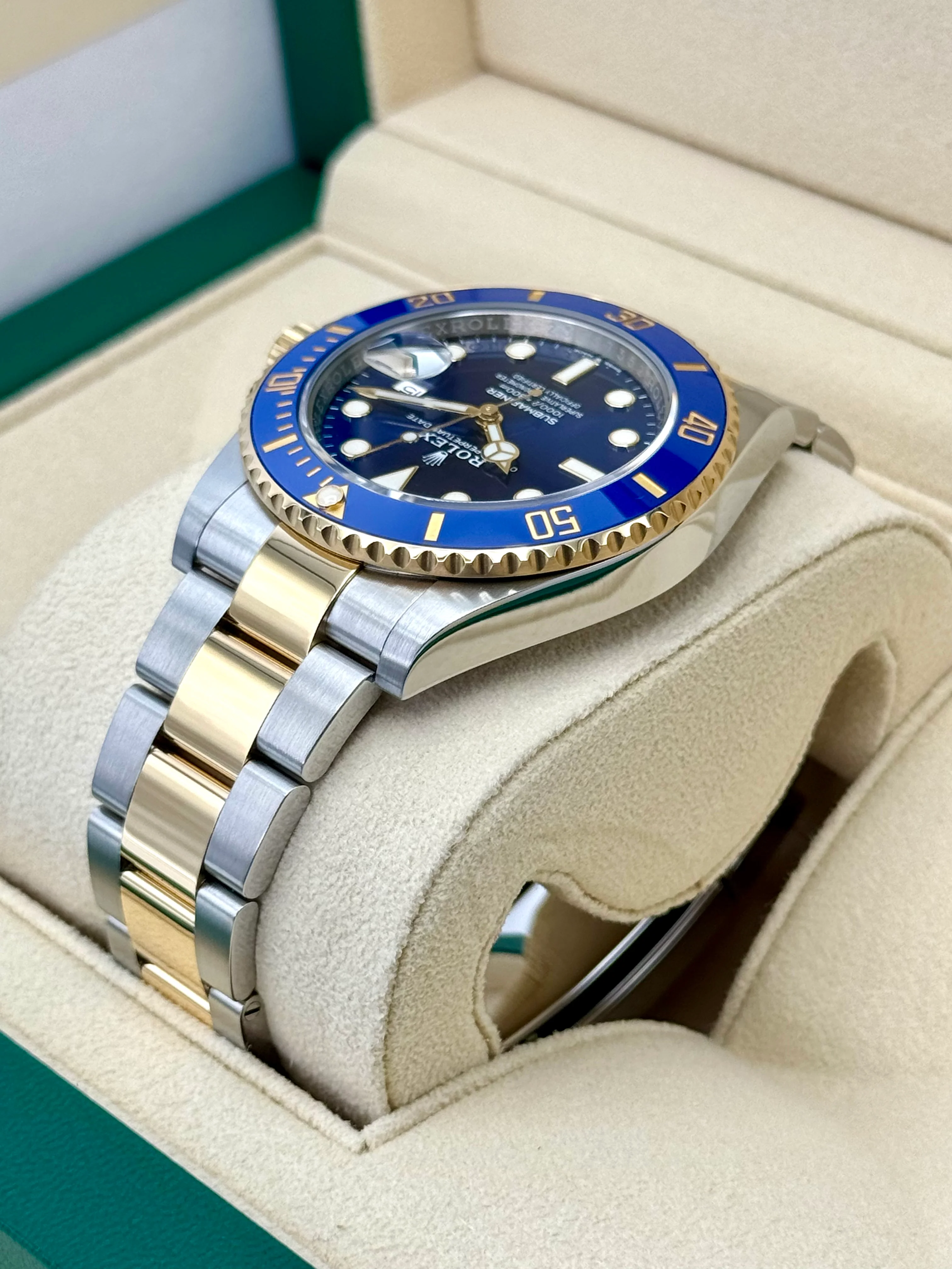 2020 Rolex Submariner "Bluesy" 41mm 126613LB Two-Tone Blue Dial - Image 7