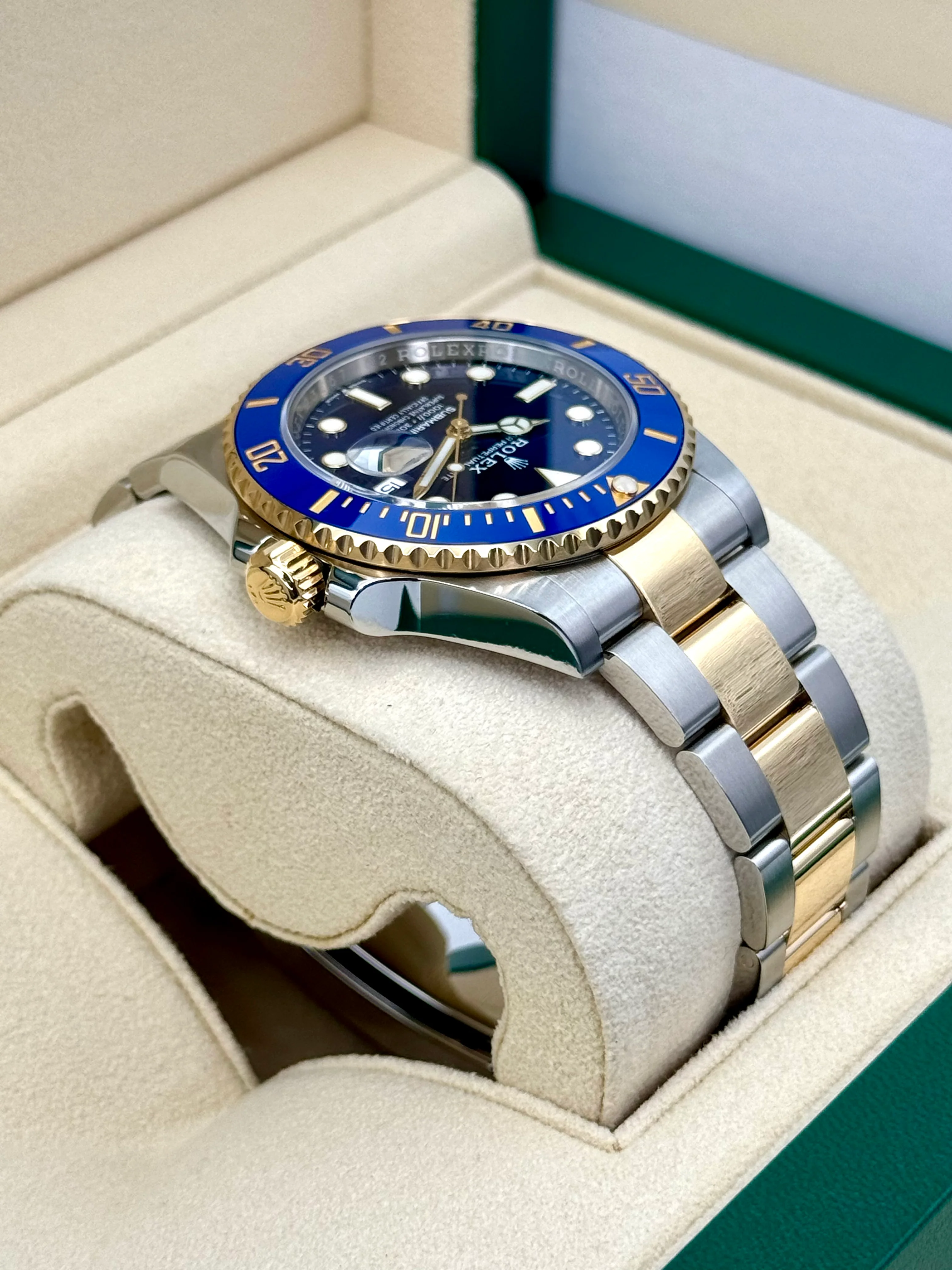 2020 Rolex Submariner "Bluesy" 41mm 126613LB Two-Tone Blue Dial - Image 8