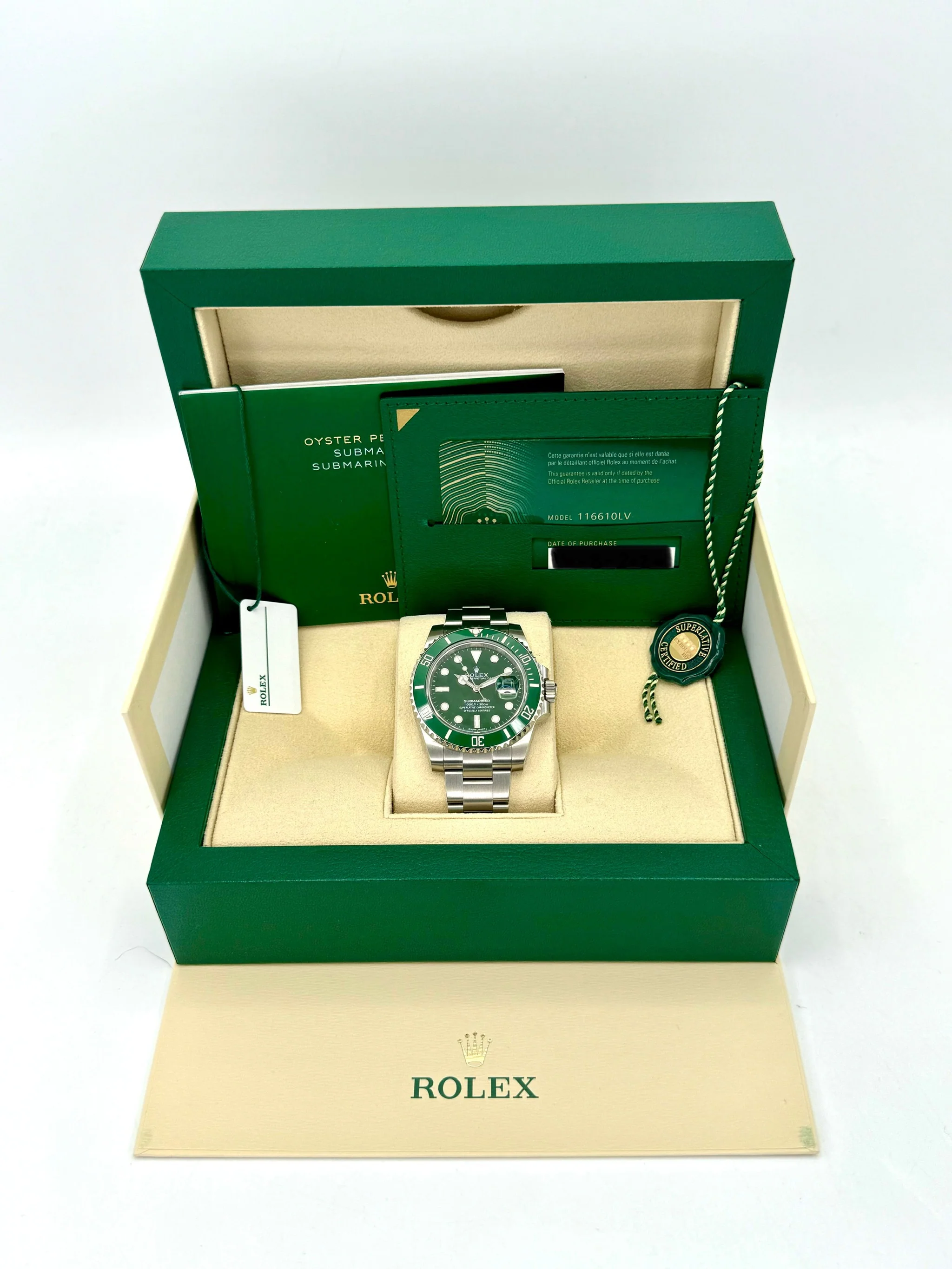 2020 Rolex Submariner "Hulk" 40mm 116610LV Green Dial - Image 11