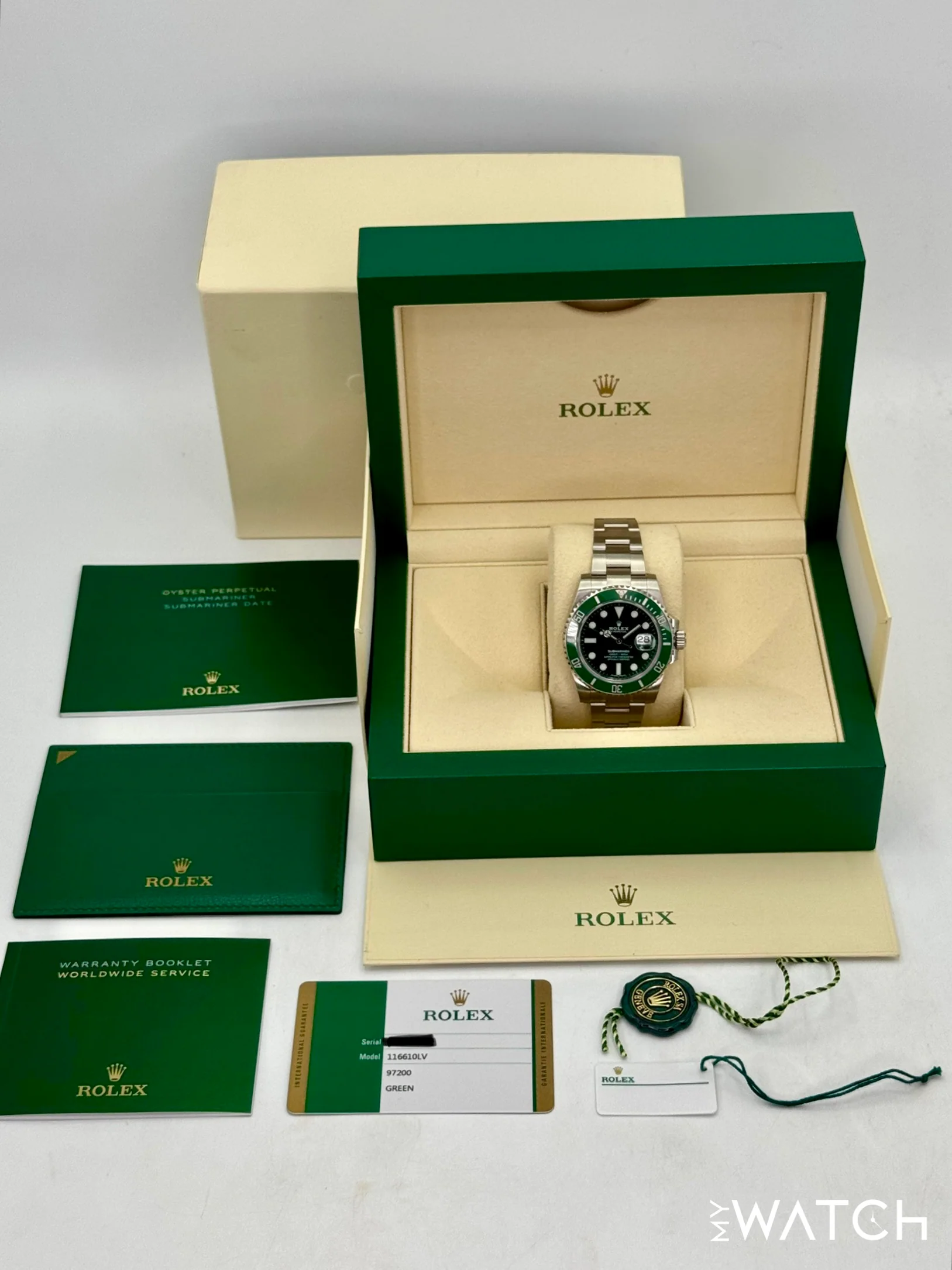 2020 Rolex Submariner “Hulk” 40mm 116610LV Green Dial - Image 10