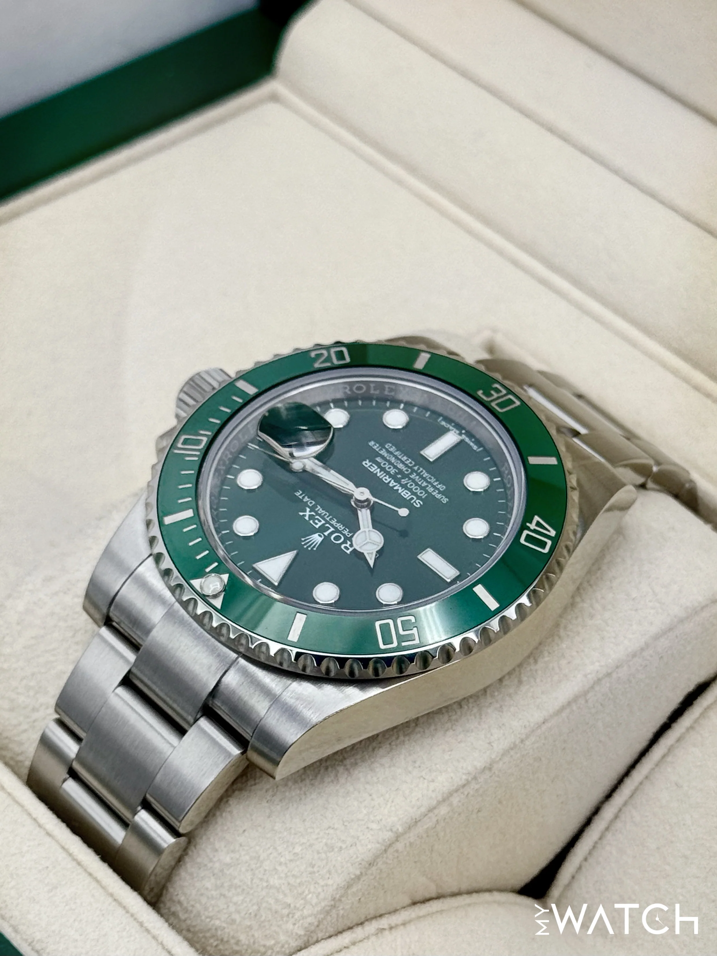 2020 Rolex Submariner “Hulk” 40mm 116610LV Green Dial - Image 7