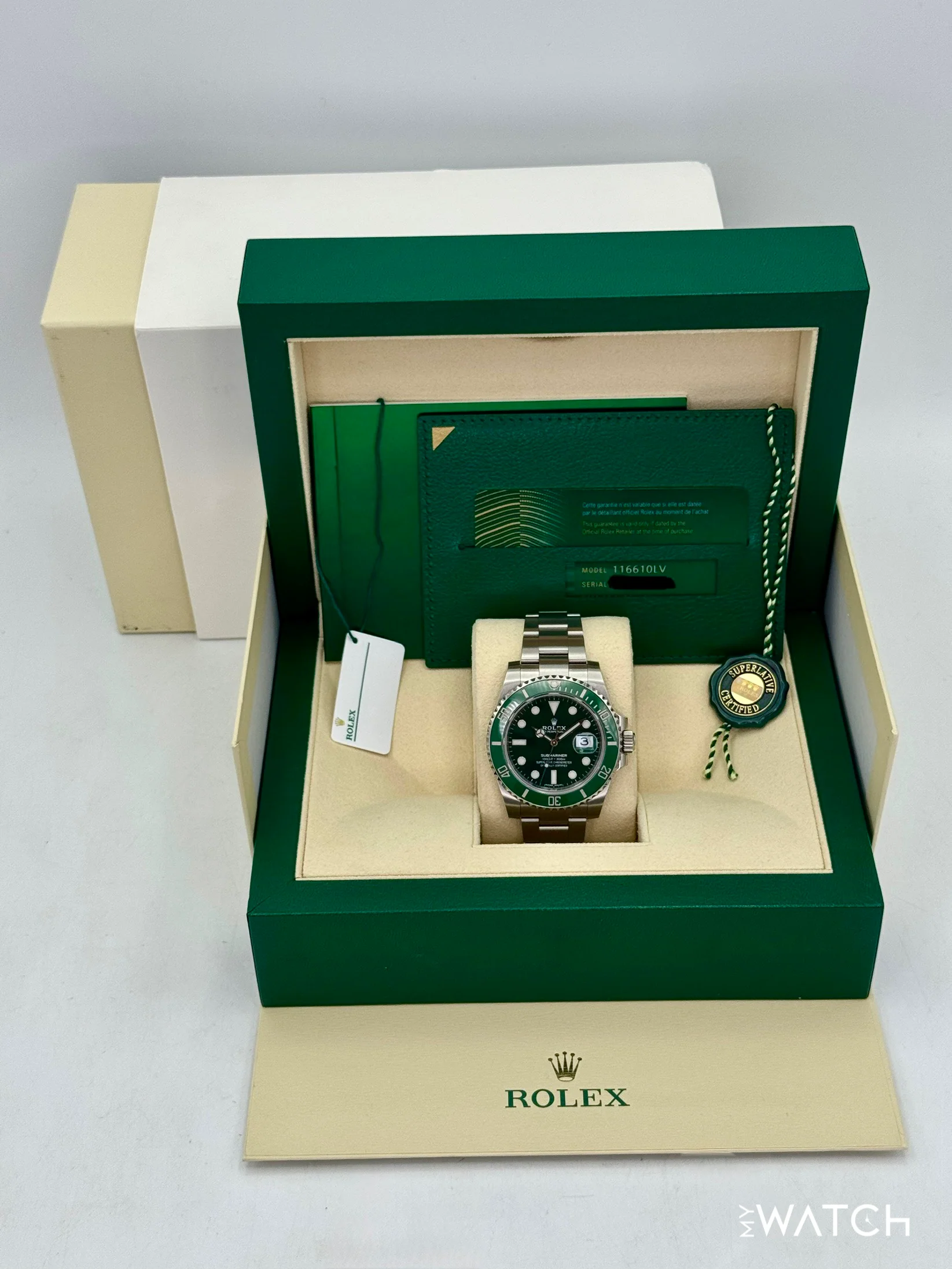 2020 Rolex Submariner “Hulk” 40mm 116610LV Green Dial "UNICORN" - Image 9