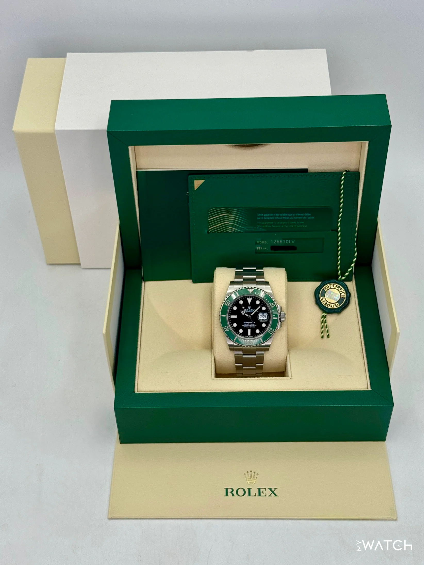 2020 Rolex Submariner "Starbucks" 41mm 126610LV Black Dial - Image 9