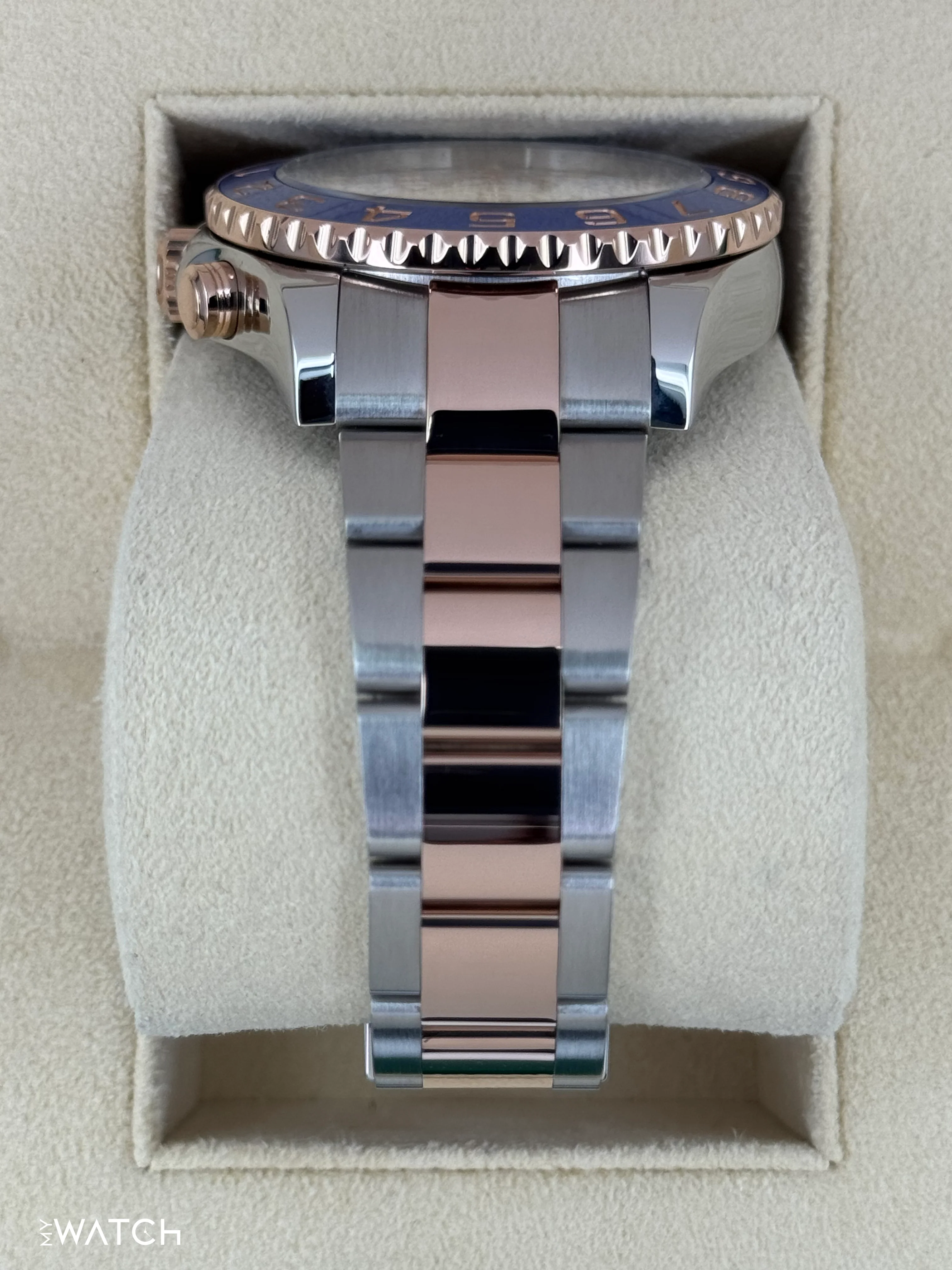 2020 Rolex Yacht-Master II 44mm 116681 Two-Tone White Dial - Image 4