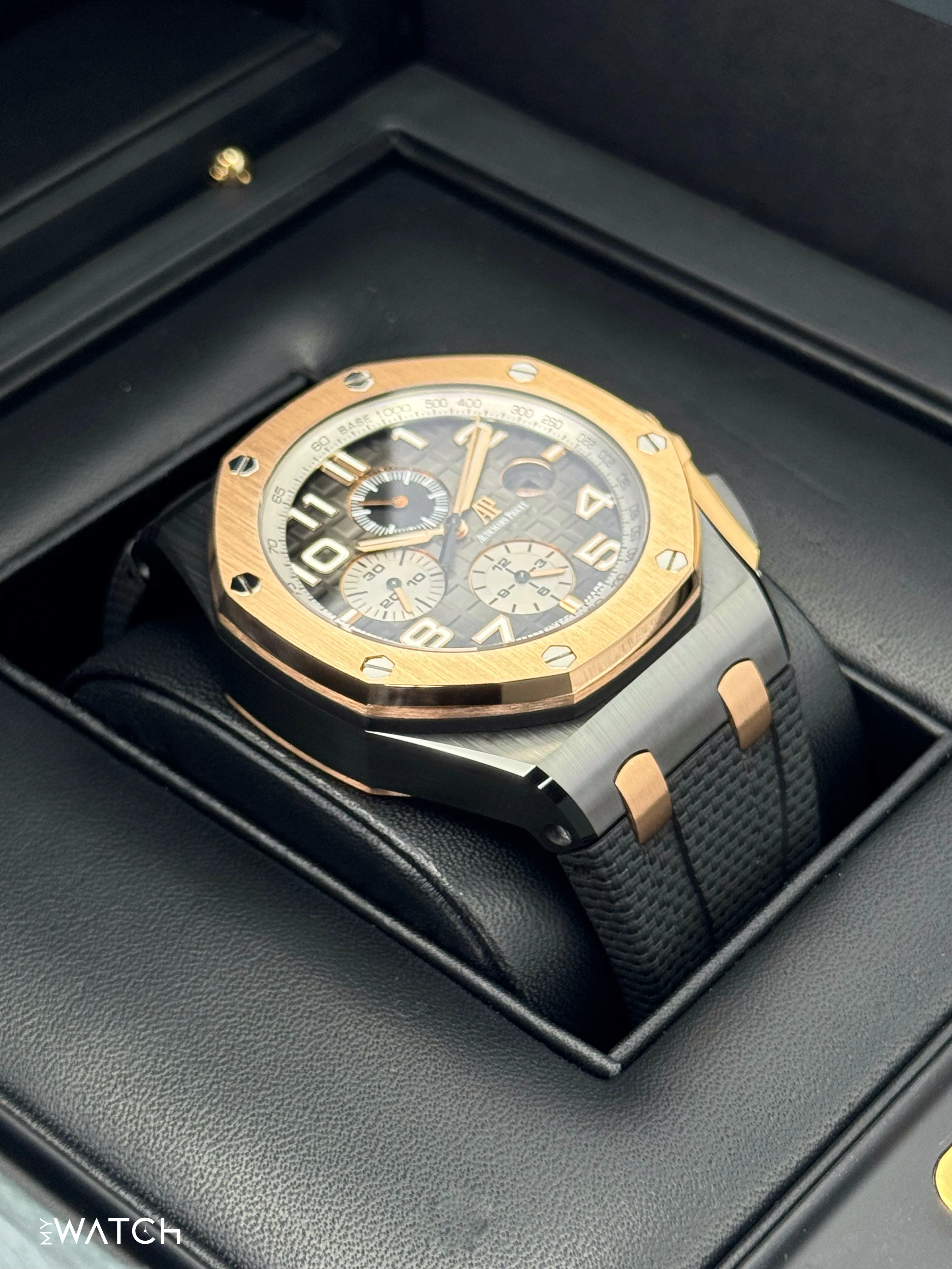 2021 Audemars Piguet Royal Oak Offshore 44mm 26405NR Rose Gold Black Dial - Image 6