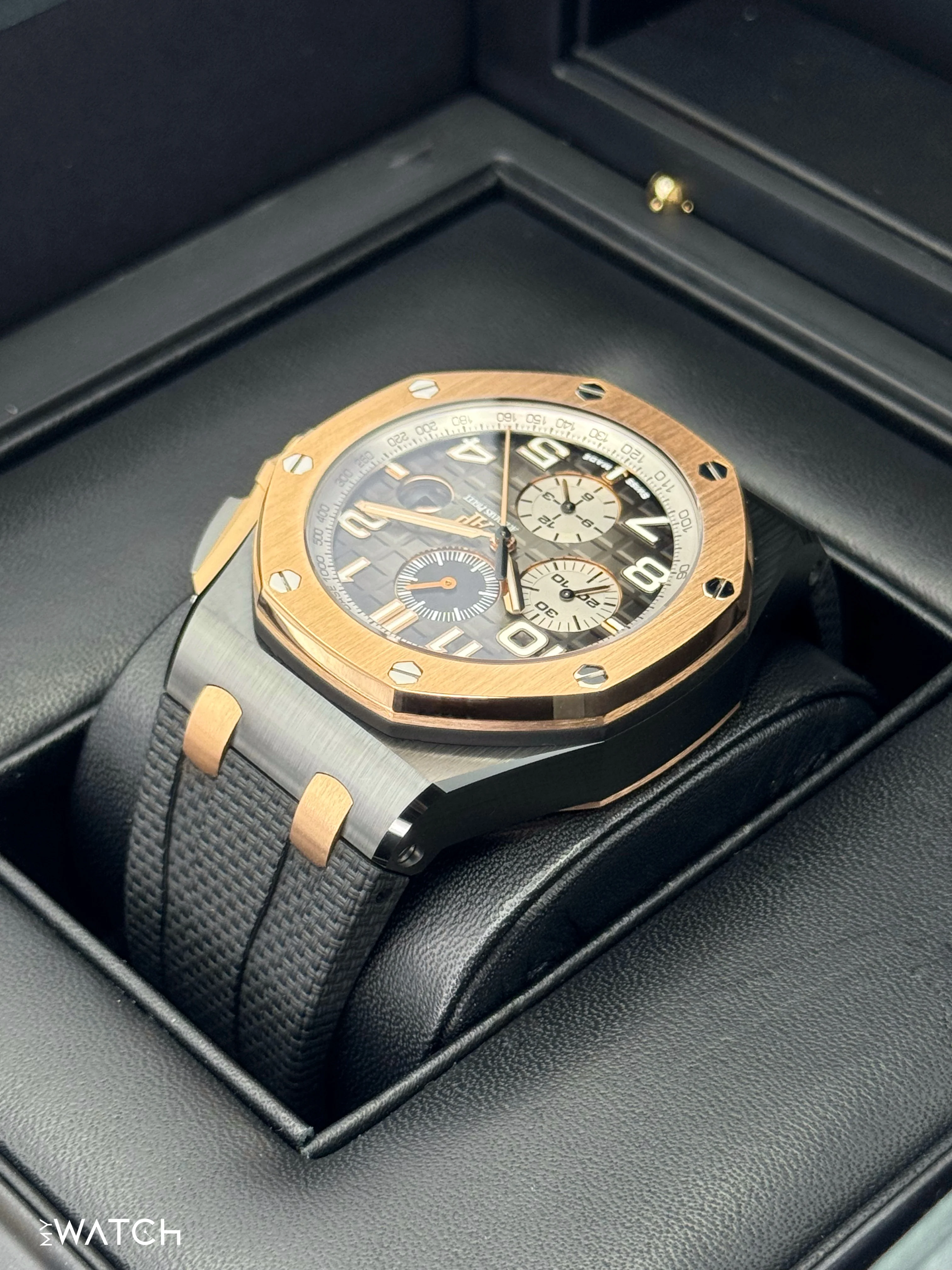 2021 Audemars Piguet Royal Oak Offshore 44mm 26405NR Rose Gold Black Dial - Image 7
