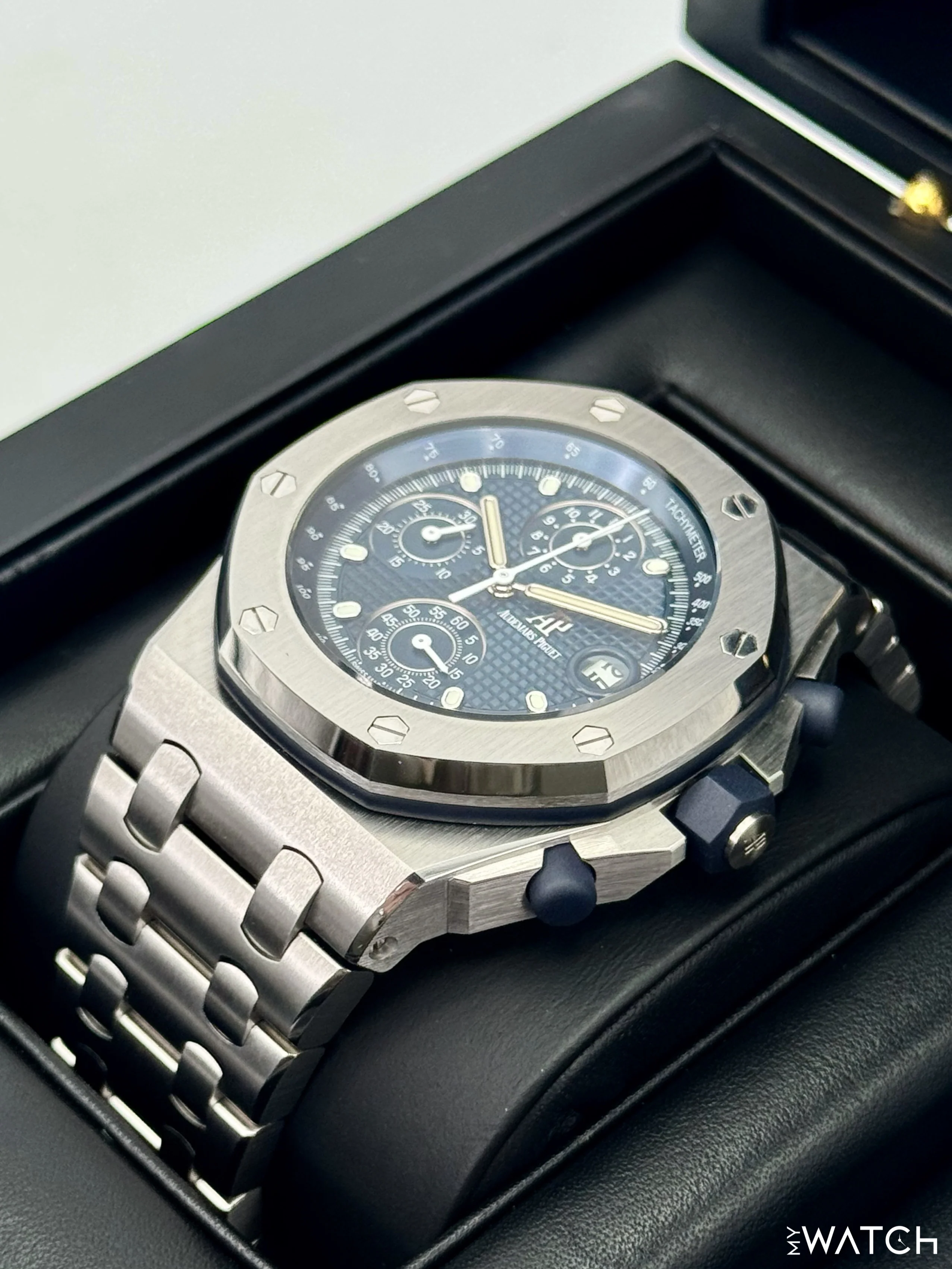 2021 Audemars Piguet Royal Oak Offshore Chrono "The Beast" 42mm 26238ST Blue Dial - Image 5