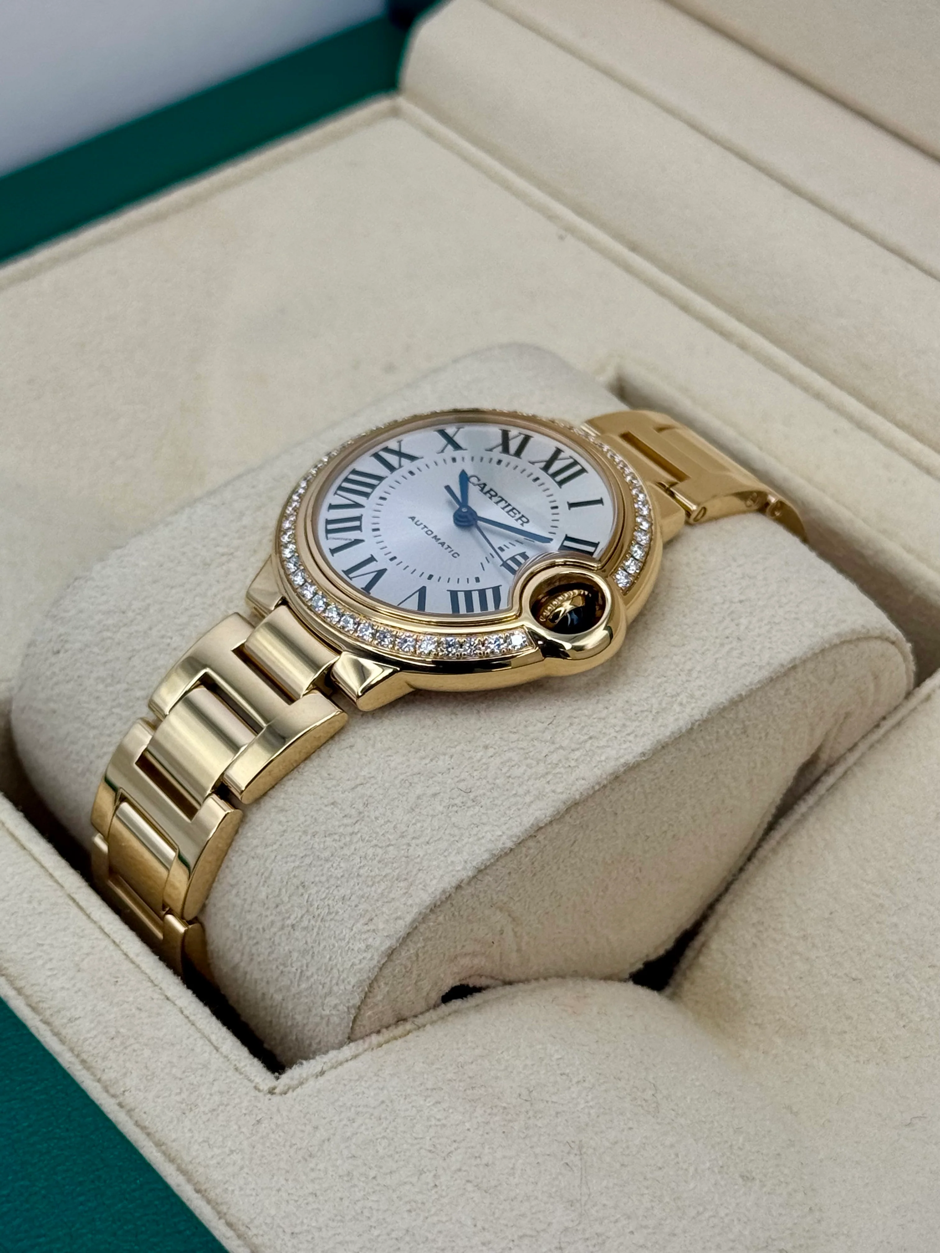 2021 Cartier Ballon Bleu De Cartier 33mm WJBB0042 Silver Dial - Image 5