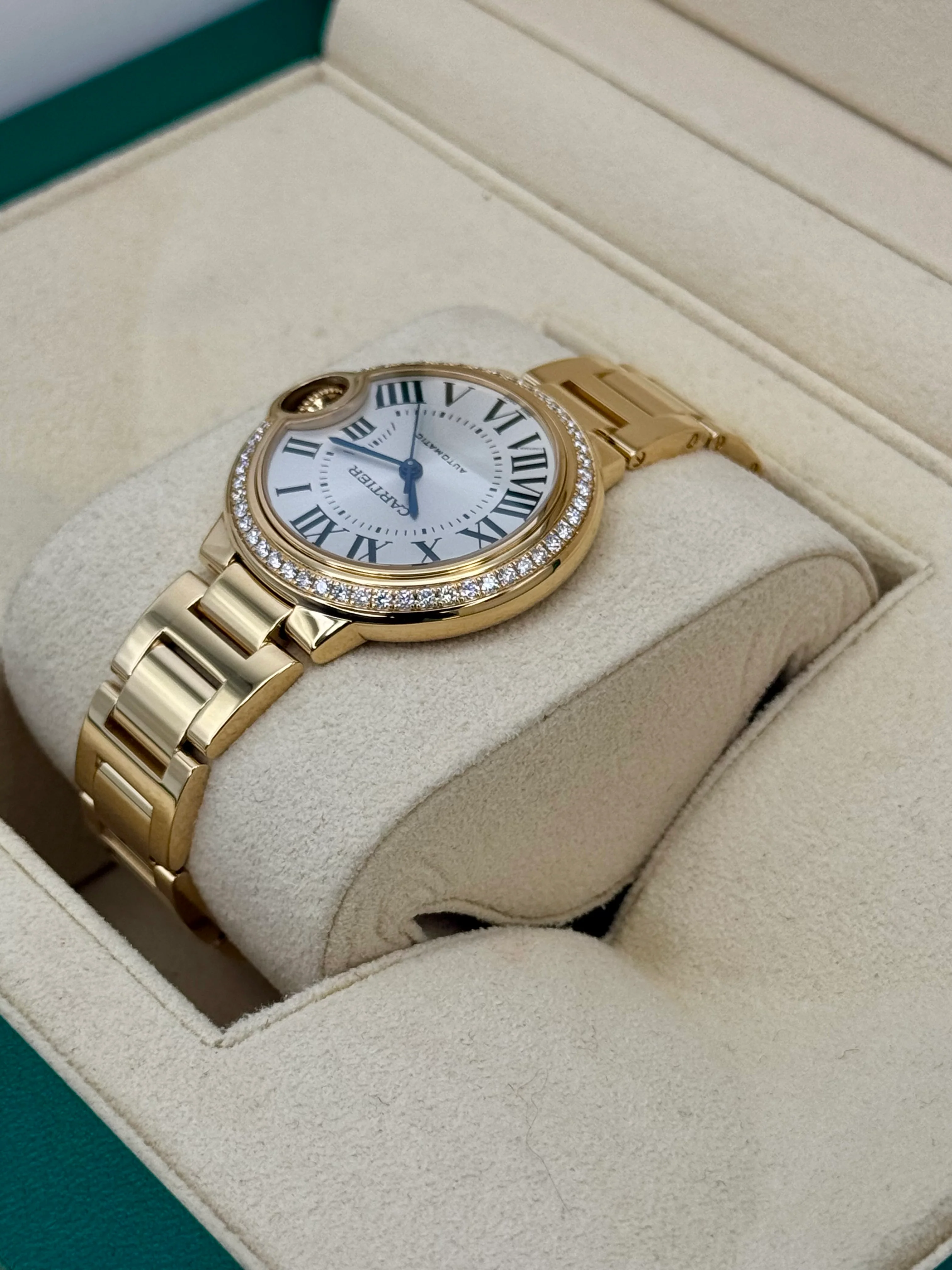 2021 Cartier Ballon Bleu De Cartier 33mm WJBB0042 Silver Dial - Image 7