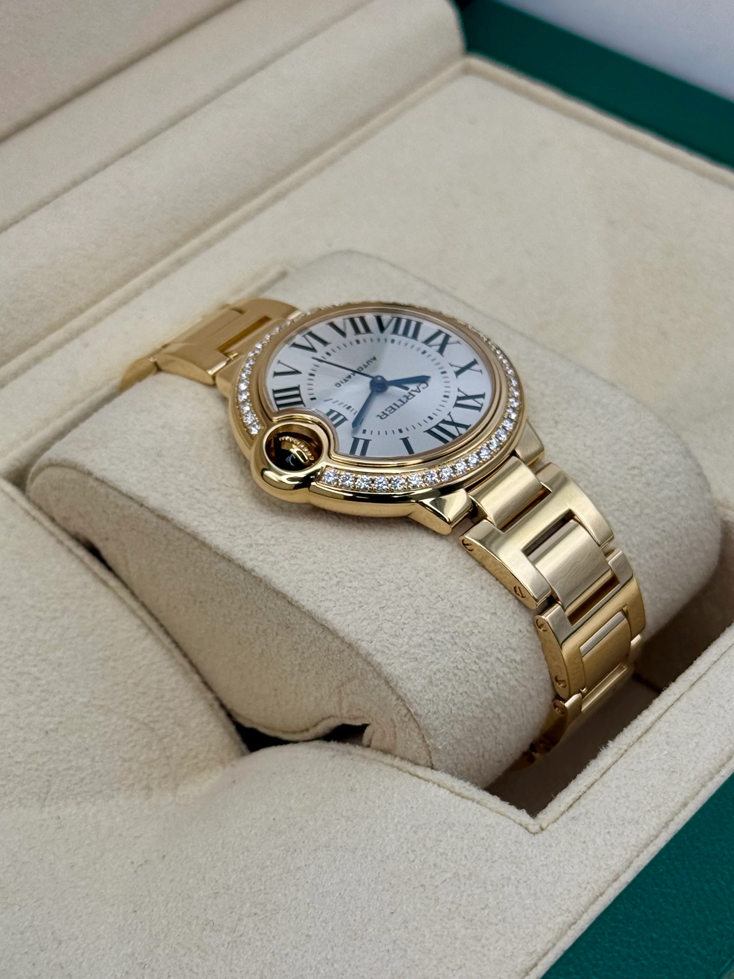 2021 Cartier Ballon Bleu De Cartier 33mm WJBB0042 Silver Dial - Image 8