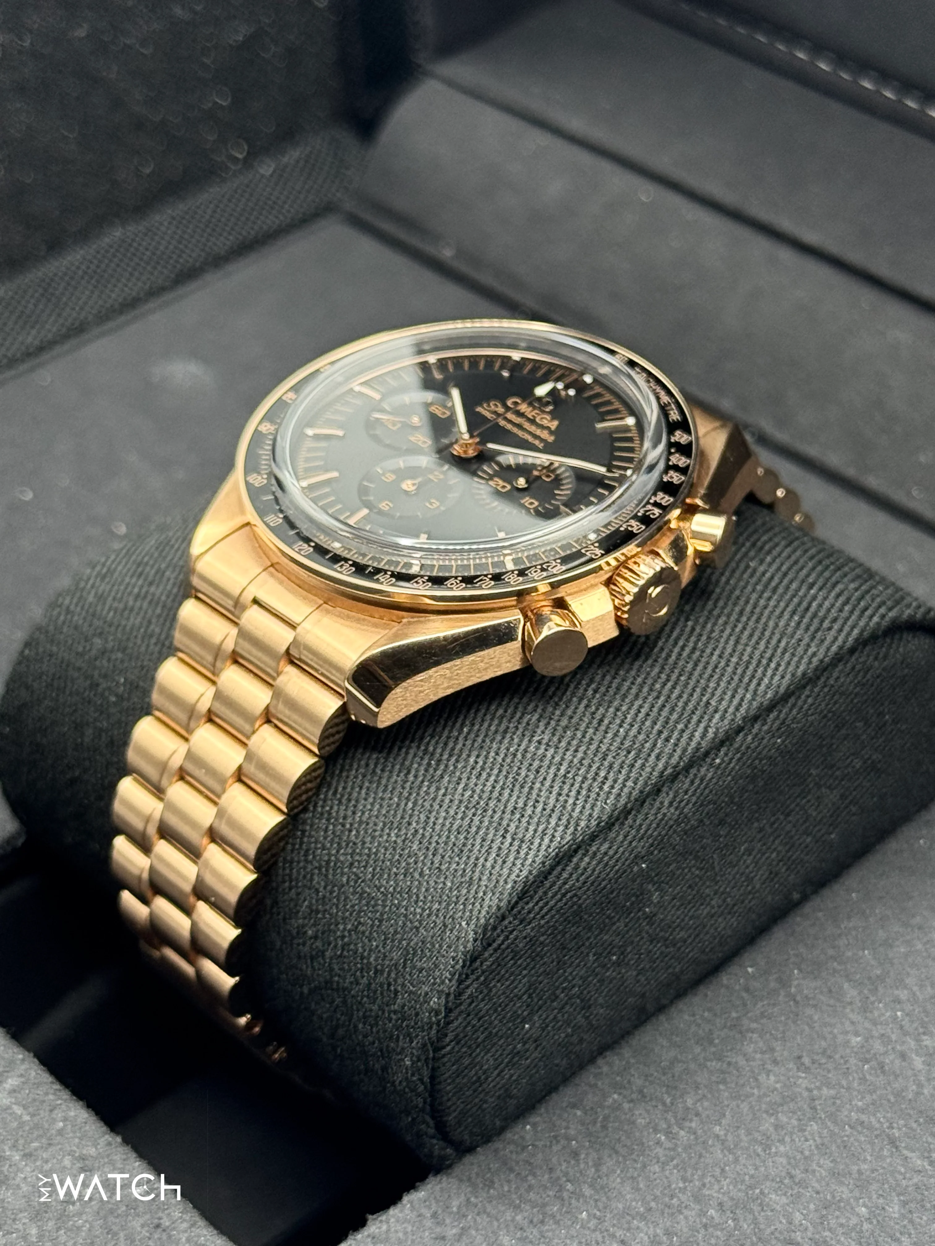 2021 Omega Speedmaster 42mm 310.60.42.50.01.001 Moonwatch Black Dial - Image 5