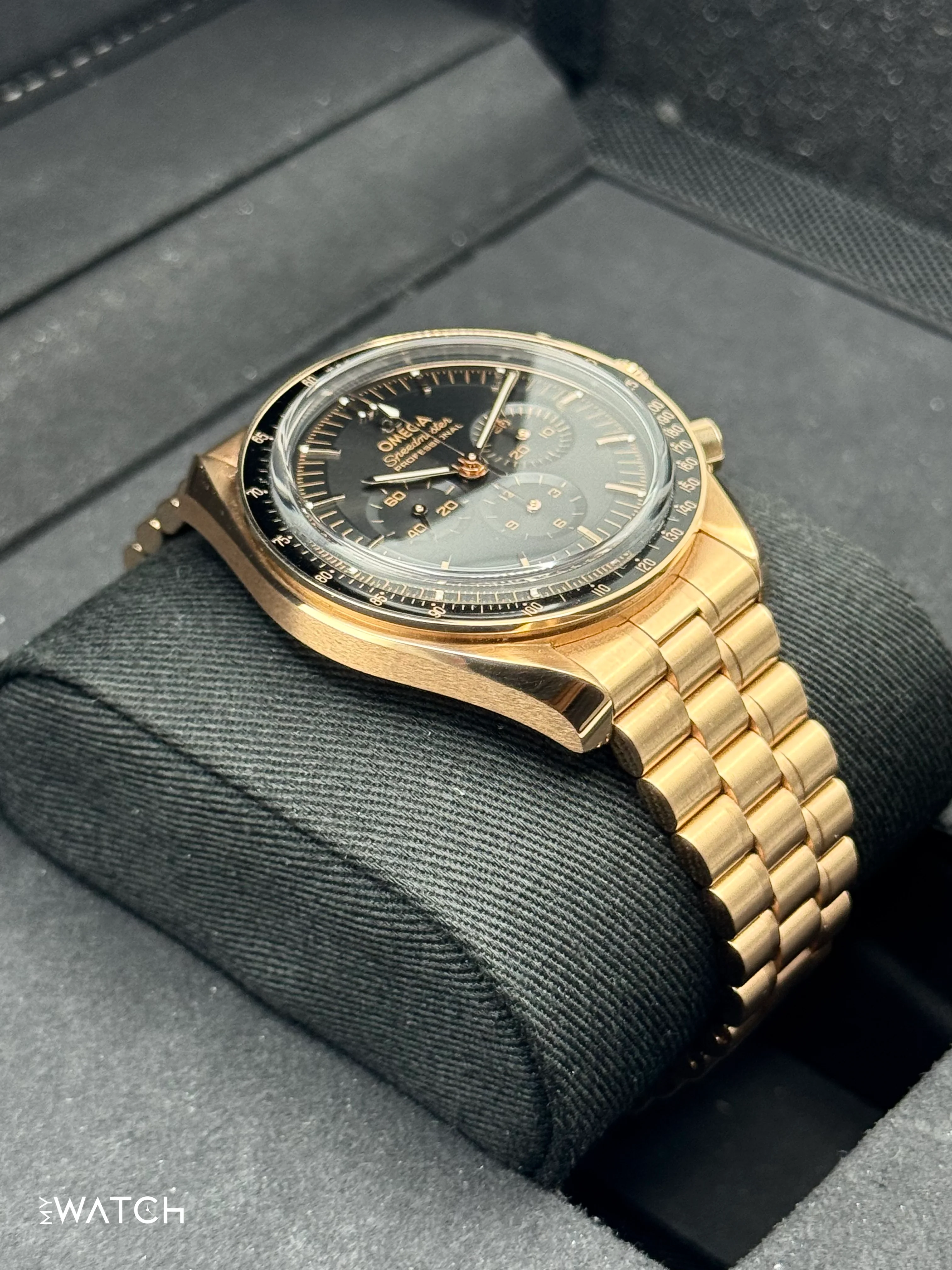2021 Omega Speedmaster 42mm 310.60.42.50.01.001 Moonwatch Black Dial - Image 6