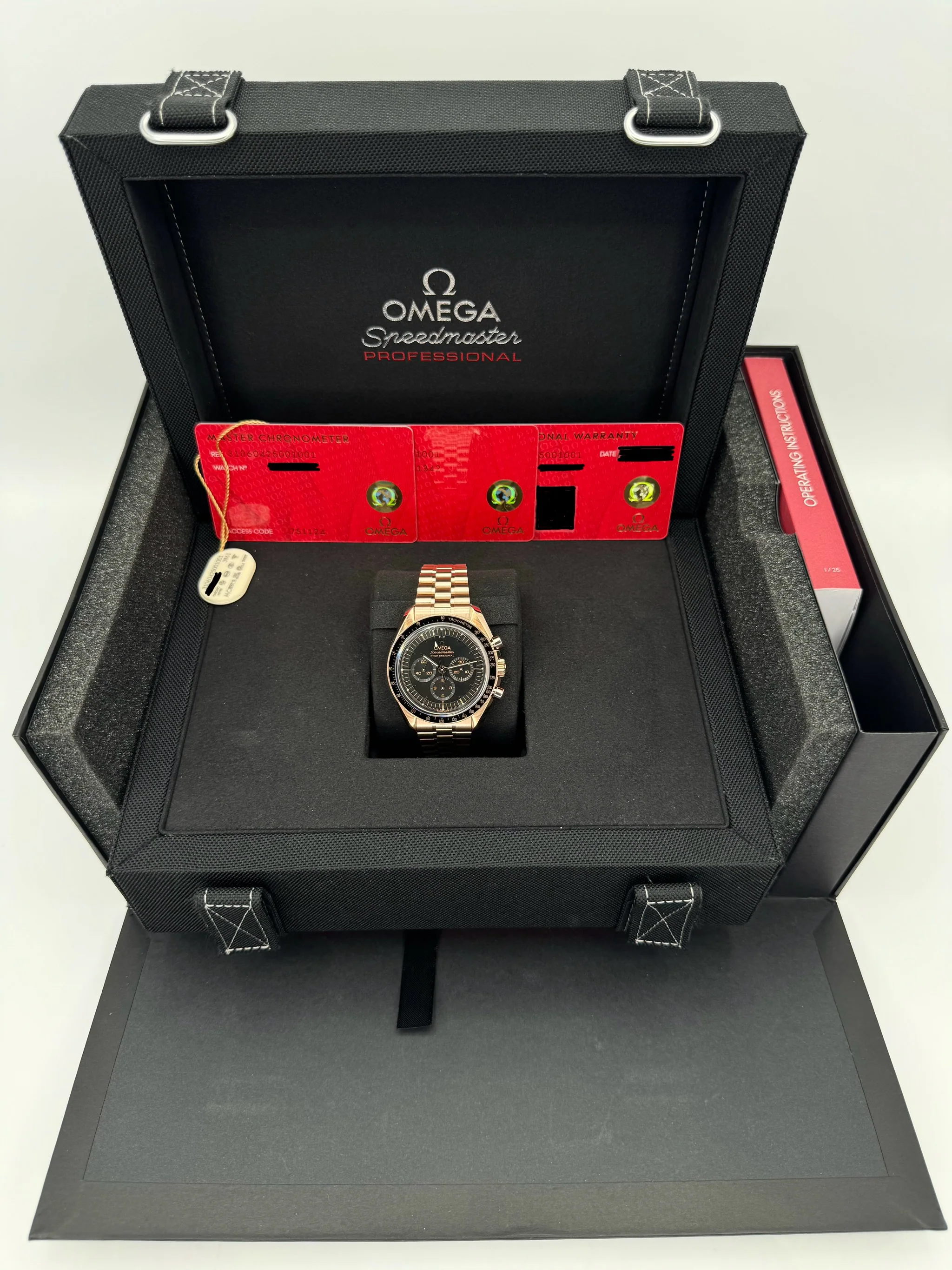 2023 Omega Speedmaster 42mm 310.60.42.50.01.001 Moonwatch Black Dial - Image 12