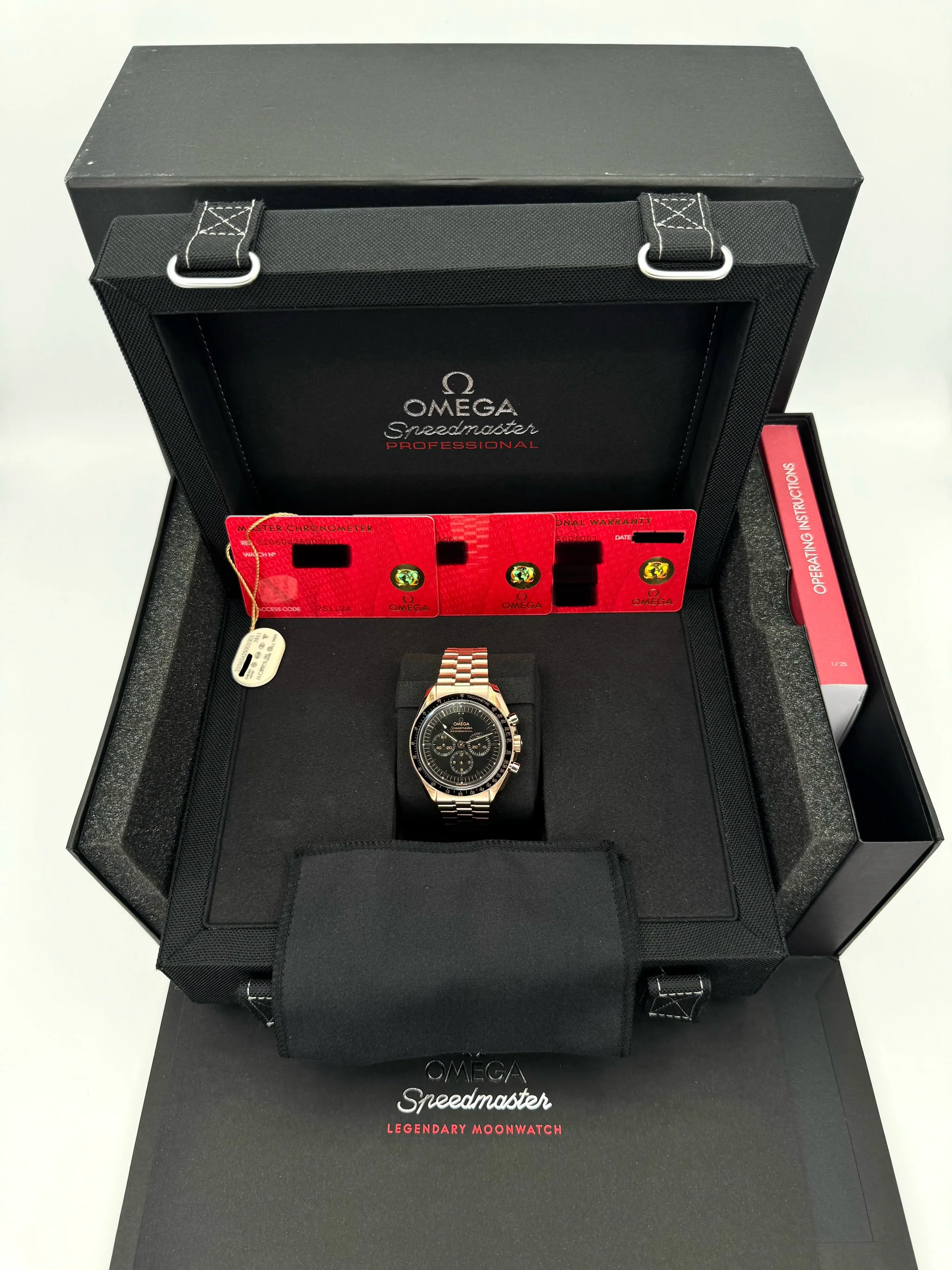2023 Omega Speedmaster 42mm 310.60.42.50.01.001 Moonwatch Black Dial - Image 13