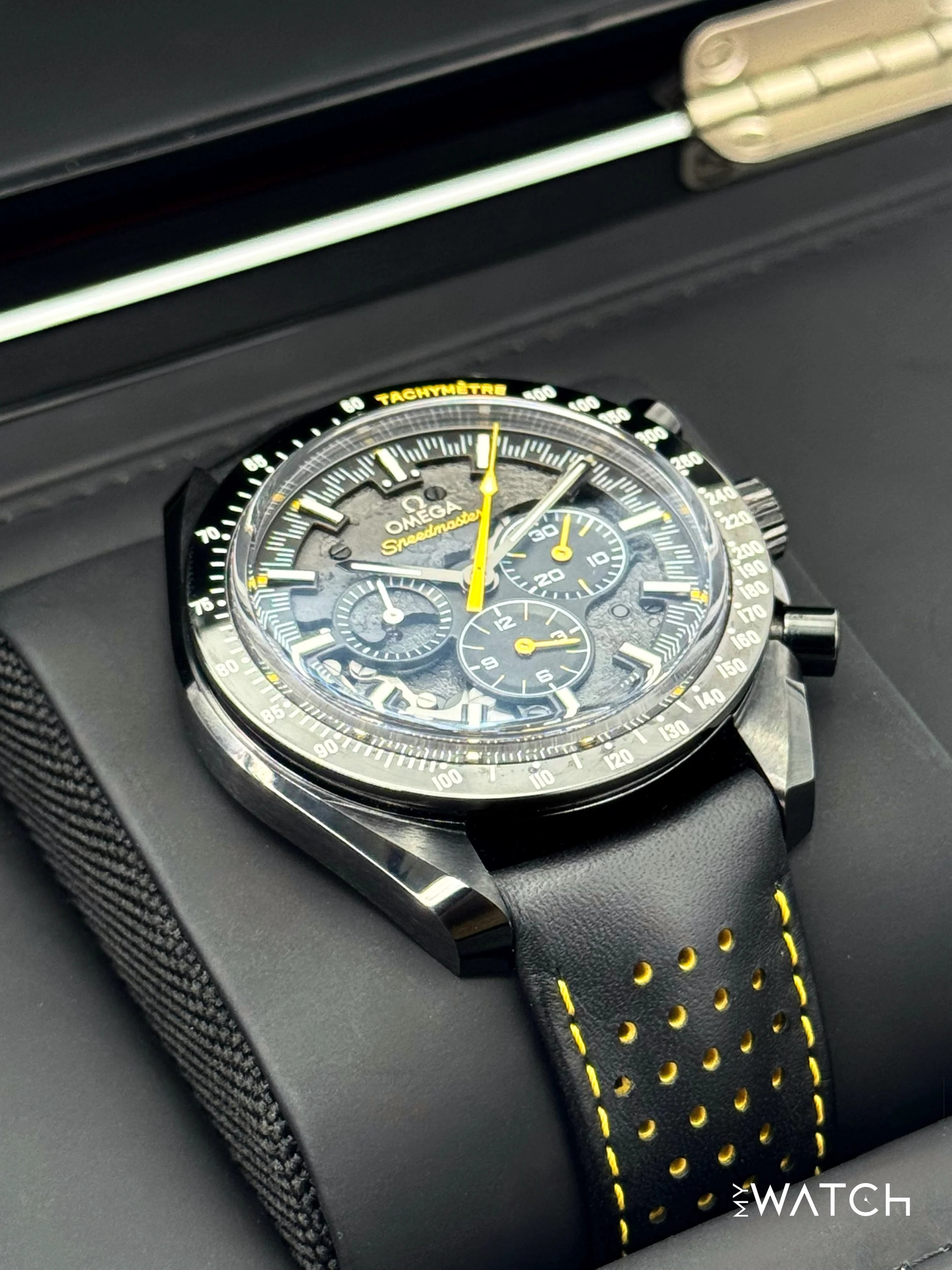 2021 Omega Speedmaster Dark Side Of The Moon 44.25mm Black Ceramic - Image 6