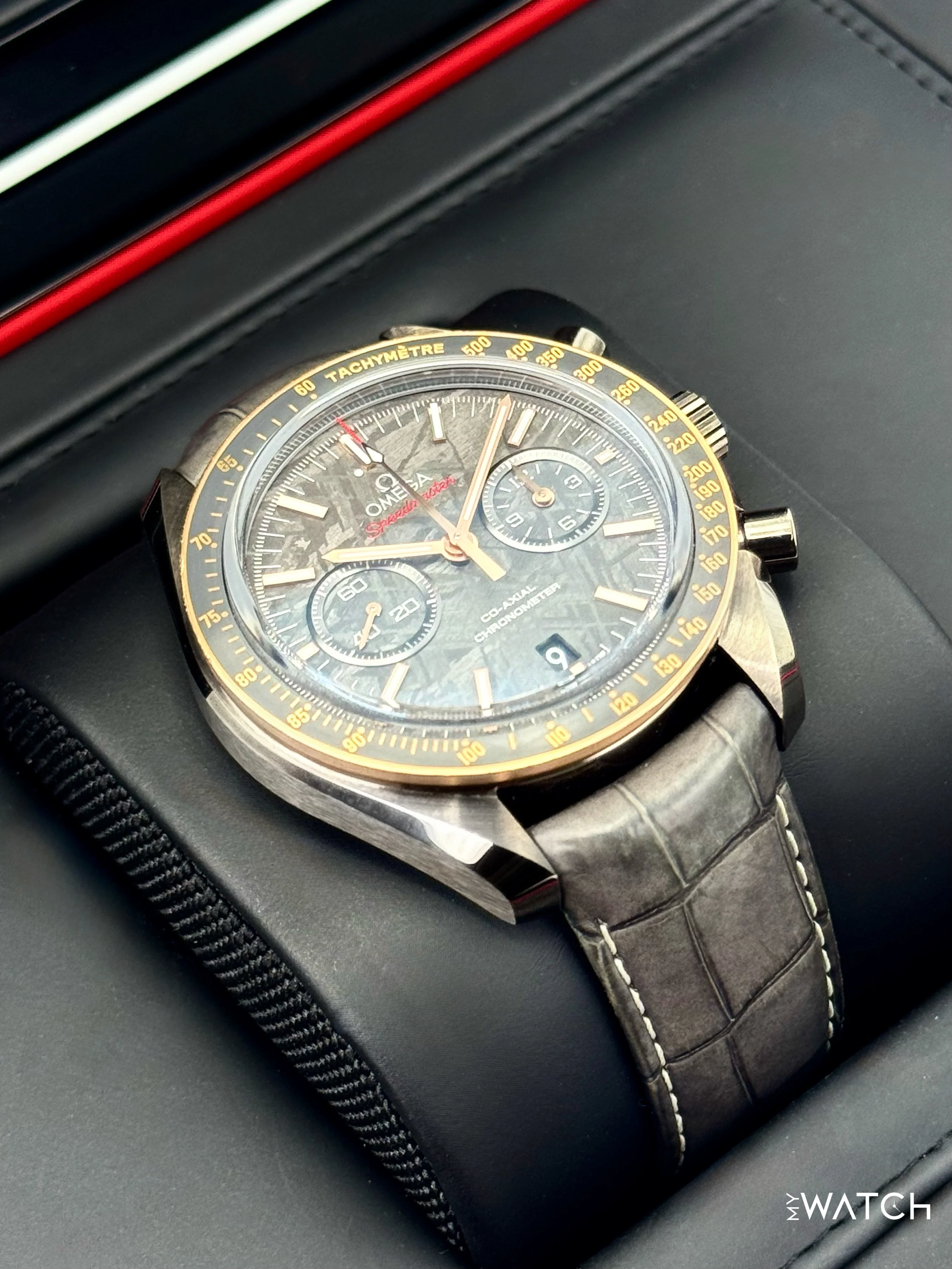 2021 Omega Speedmaster Moonwatch 44.25mm 311.63.44.51.99.001 Meteorite - Image 6