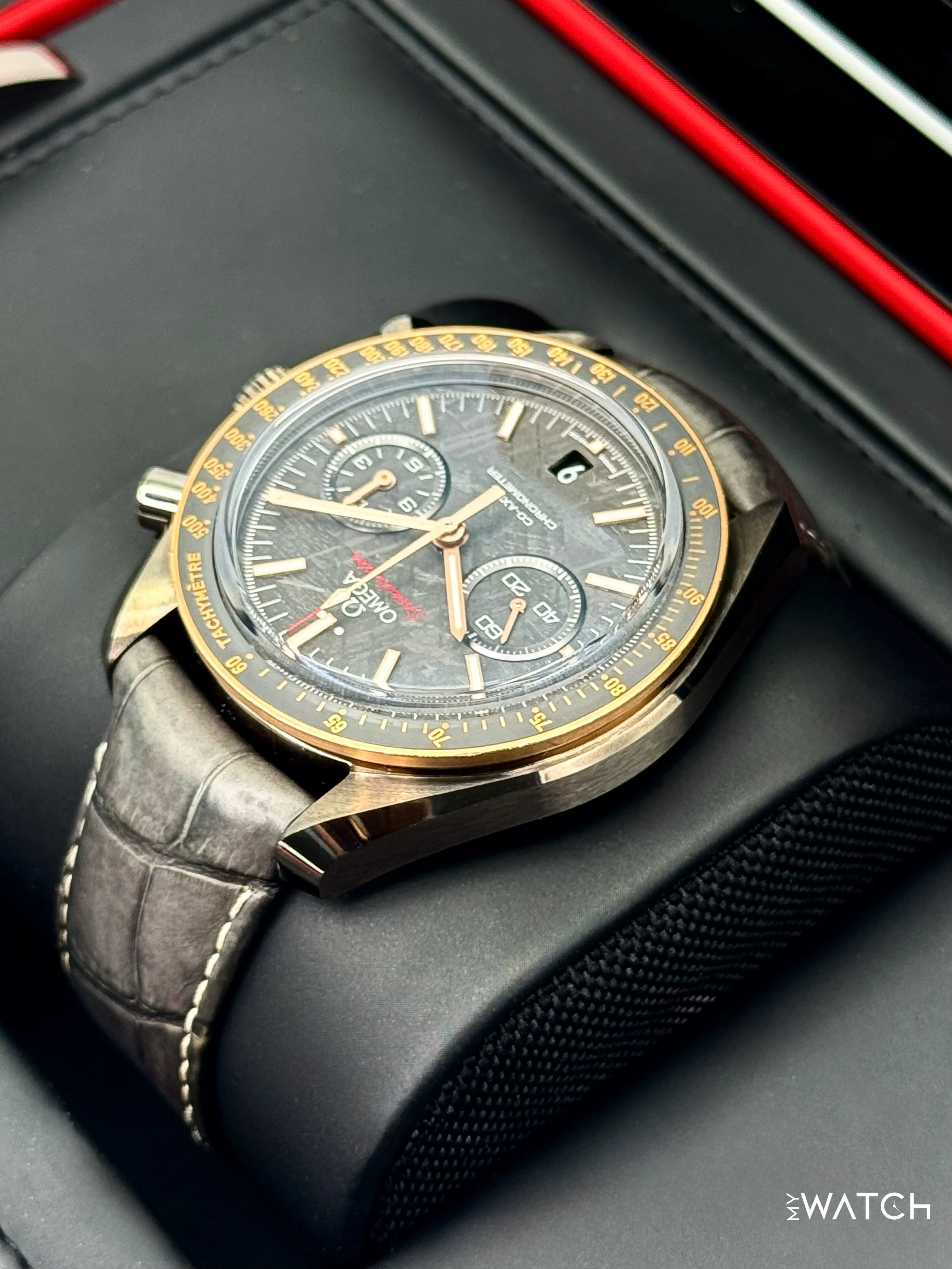 2021 Omega Speedmaster Moonwatch 44.25mm 311.63.44.51.99.001 Meteorite - Image 7