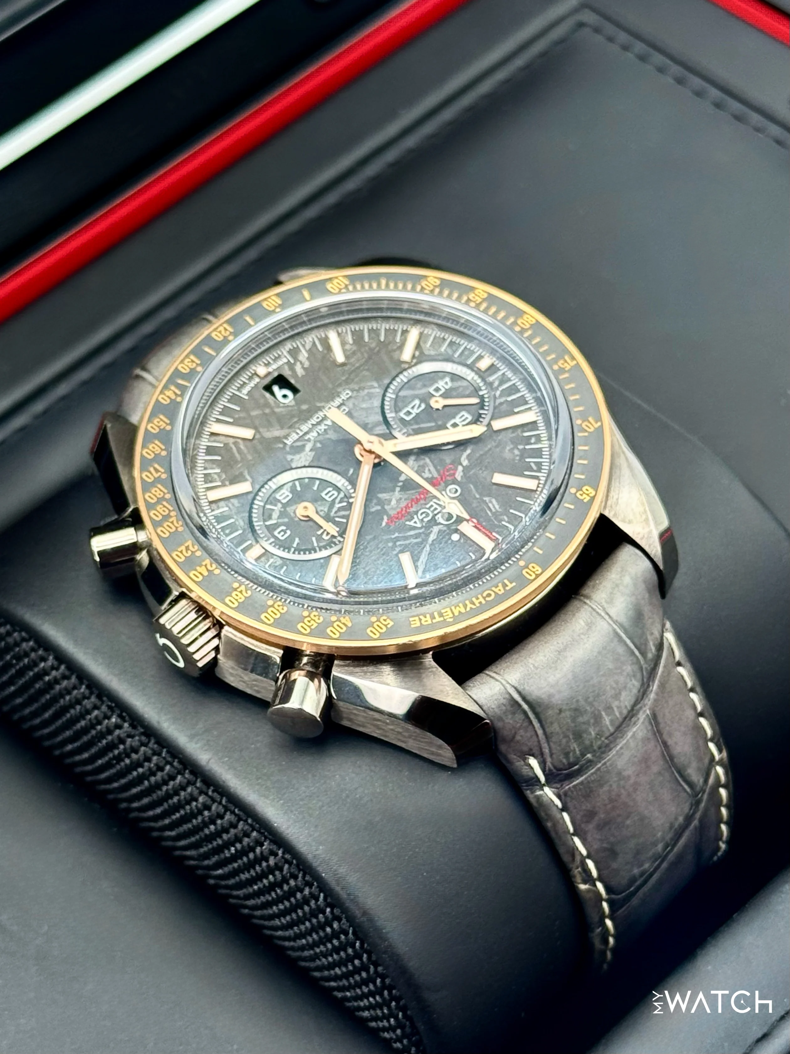 2021 Omega Speedmaster Moonwatch 44.25mm 311.63.44.51.99.001 Meteorite - Image 8