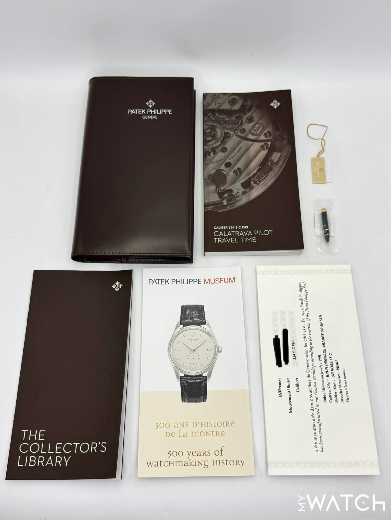 2021 Patek Philippe Calatrava Pilot Time Travel 42mm 5524R Rose Gold Brown Dial - Image 10