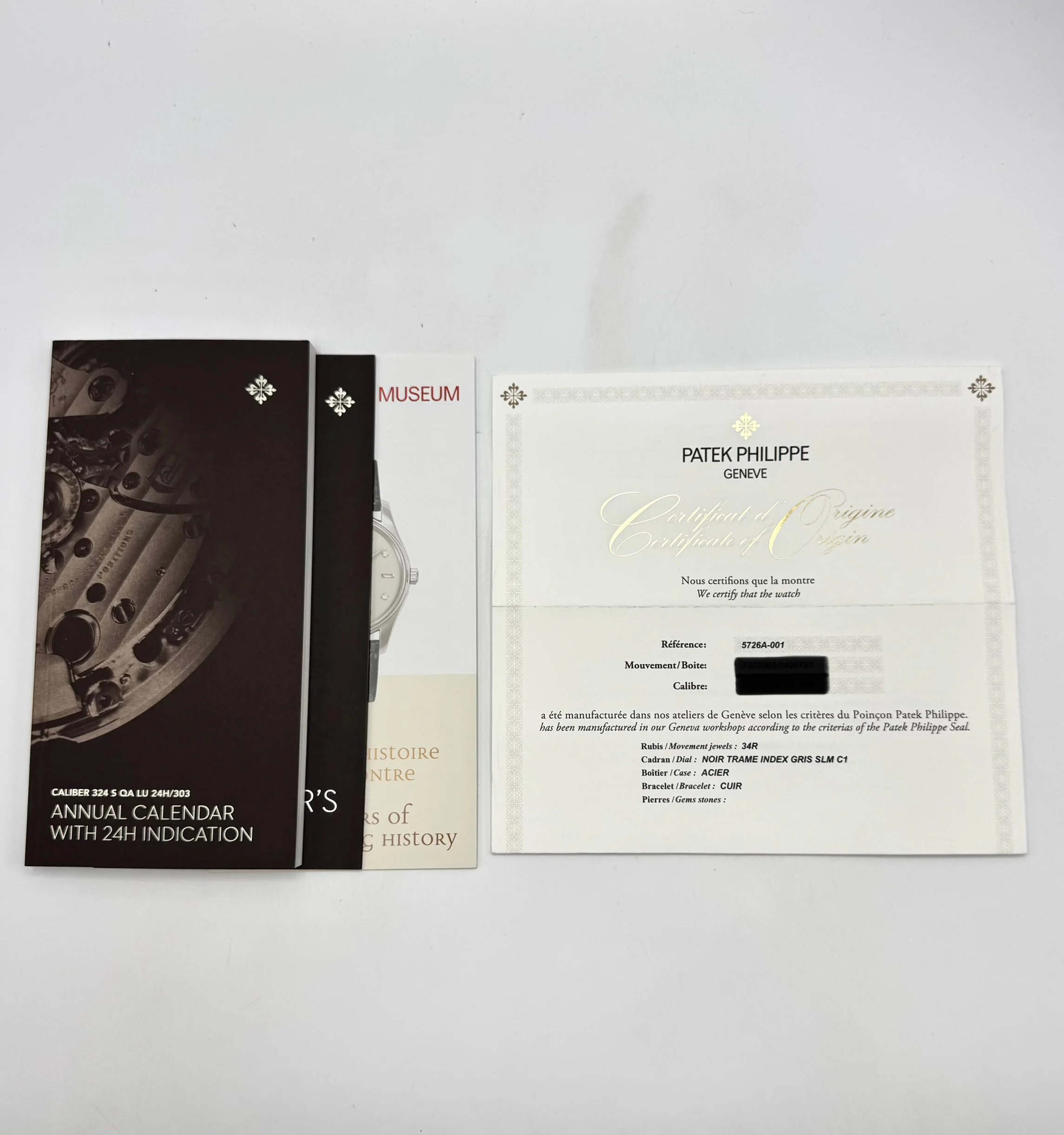 2021 Patek Philippe Nautilus 40.5mm 5726A Black Dial - Image 9