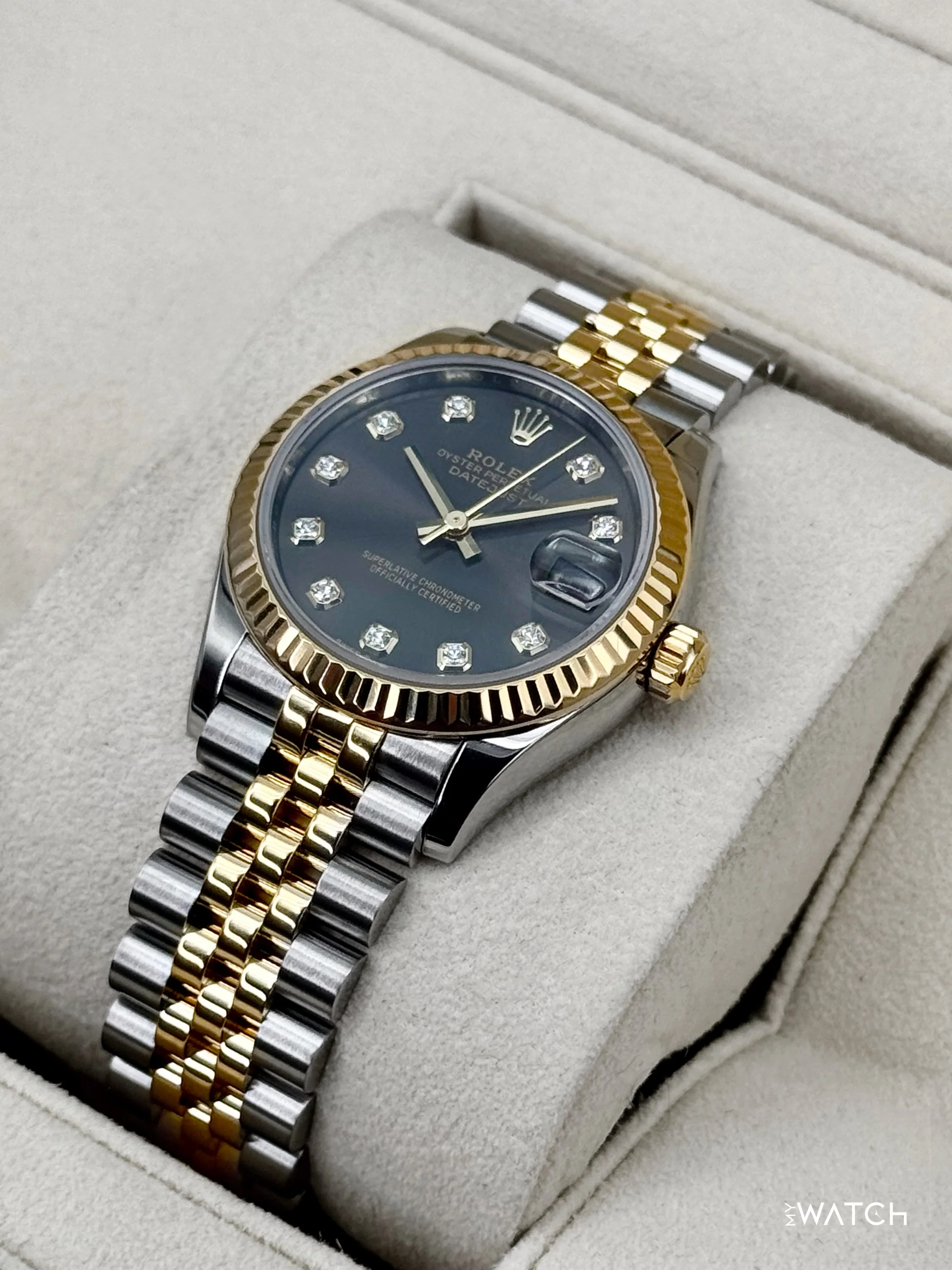 2021 Rolex Datejust 31mm 278273 Two-Tone Rhodium Diamond Dial - Image 5