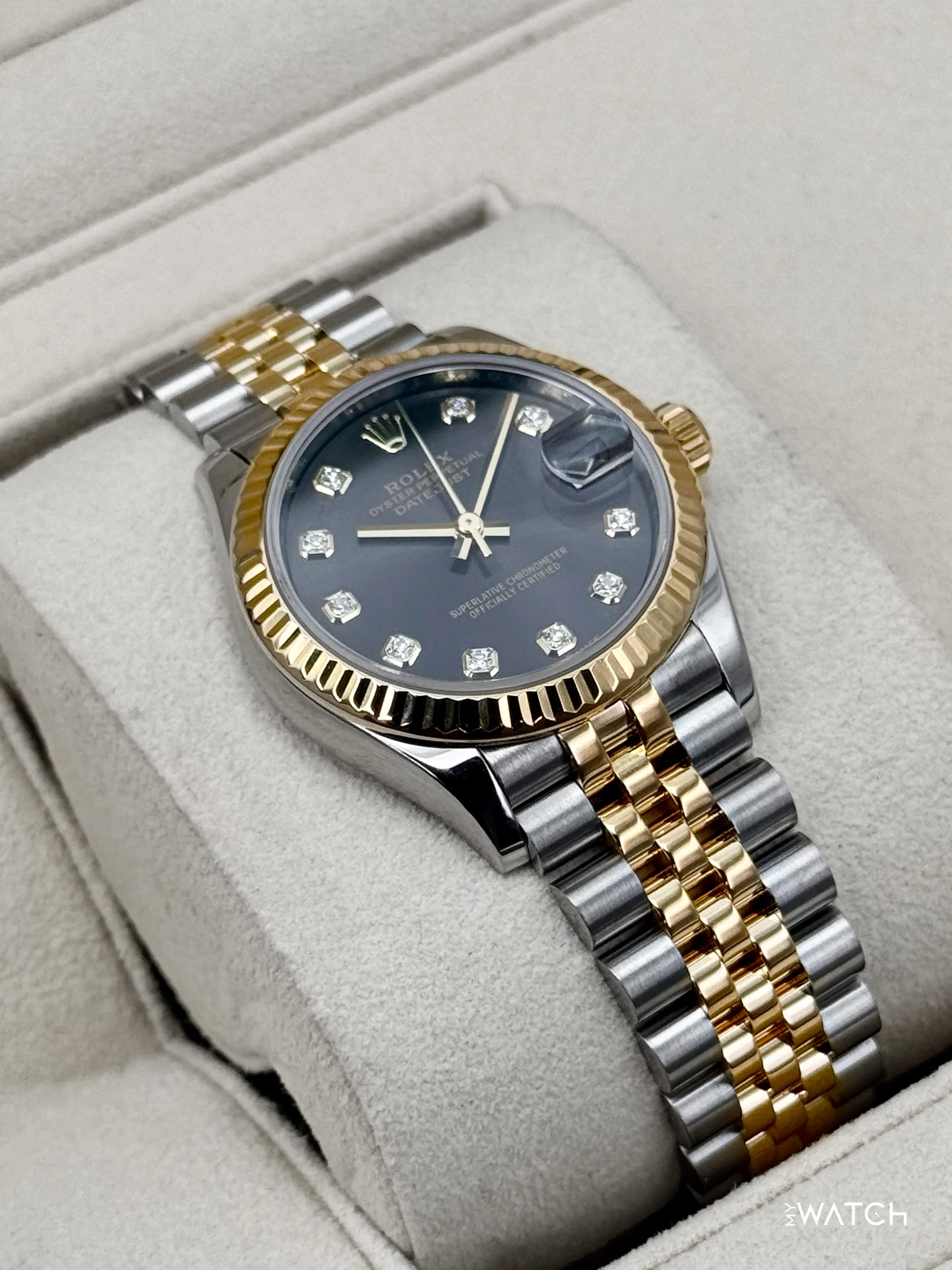 2021 Rolex Datejust 31mm 278273 Two-Tone Rhodium Diamond Dial - Image 6