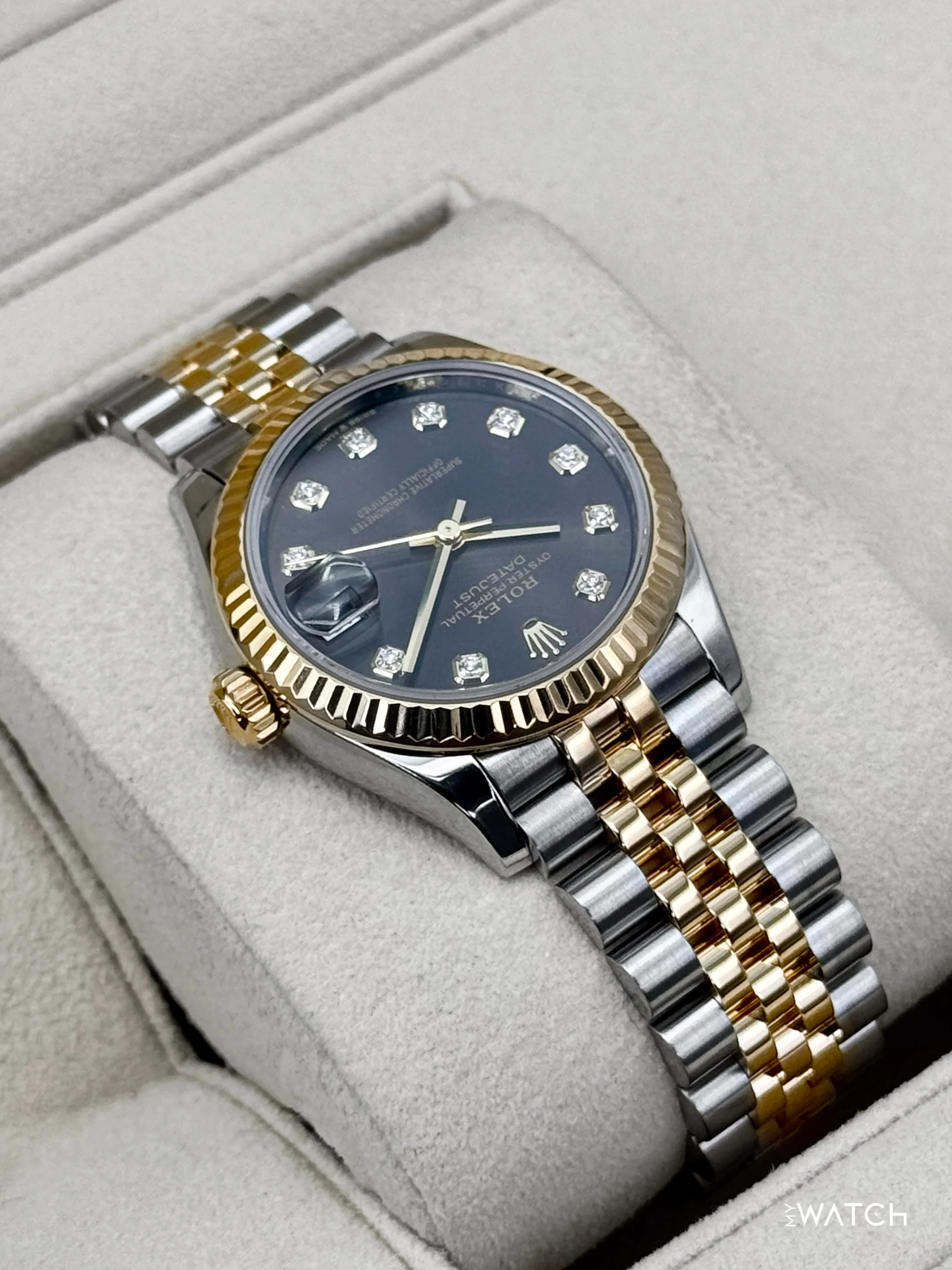 2021 Rolex Datejust 31mm 278273 Two-Tone Rhodium Diamond Dial - Image 8