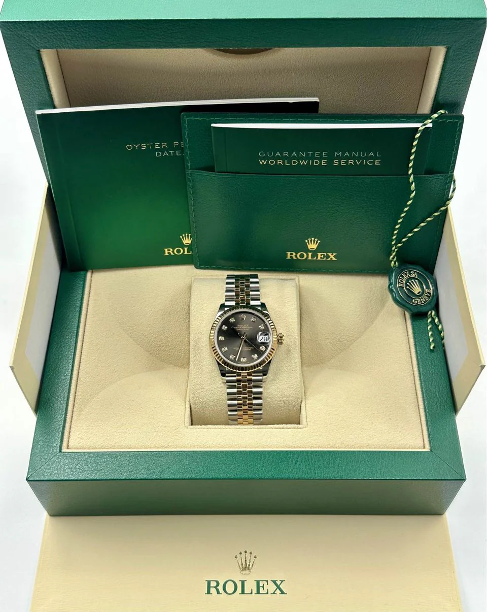 2021 Rolex Datejust 31mm 278273 Two-Tone Rhodium Diamond Dial - Image 11