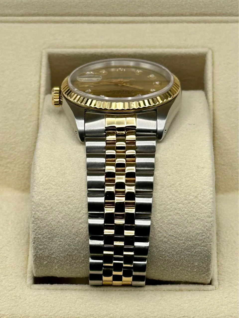2021 Rolex Datejust 31mm 278273 Two-Tone Rhodium Diamond Dial - Image 4