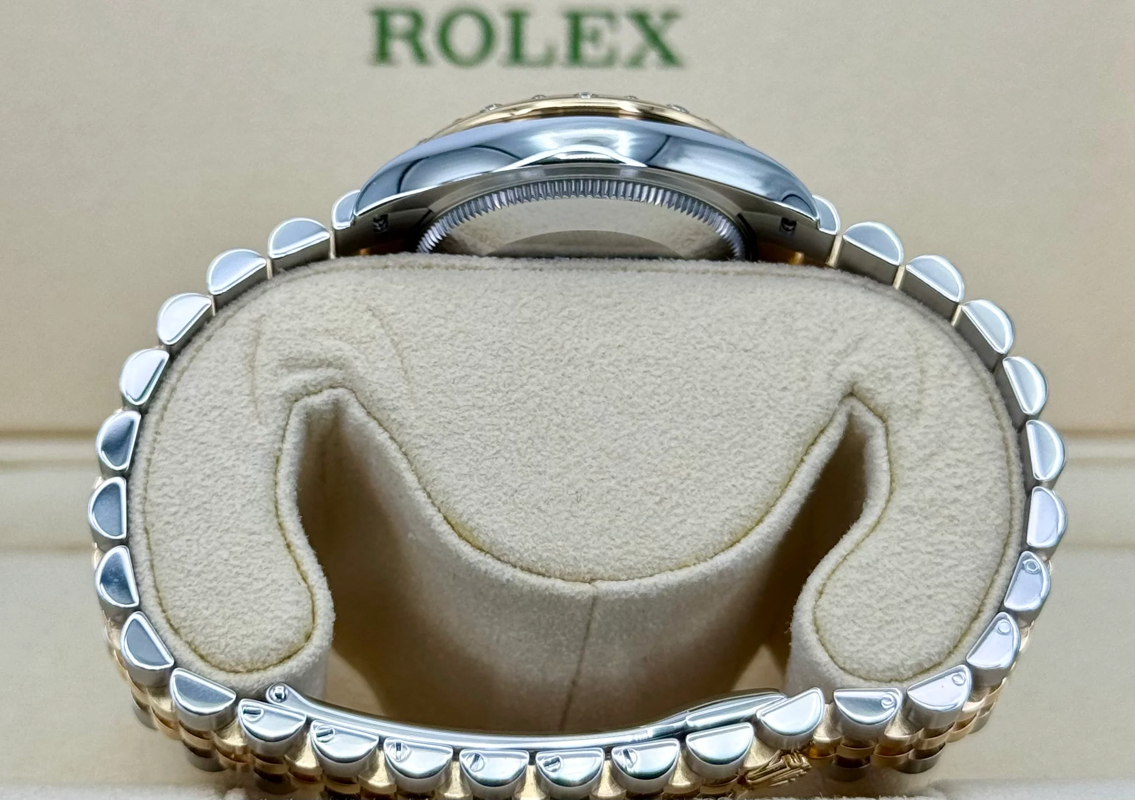 2021 Rolex Datejust 31mm 278343RBR Two-Tone Jubilee MOP Diamond Dial - Image 10