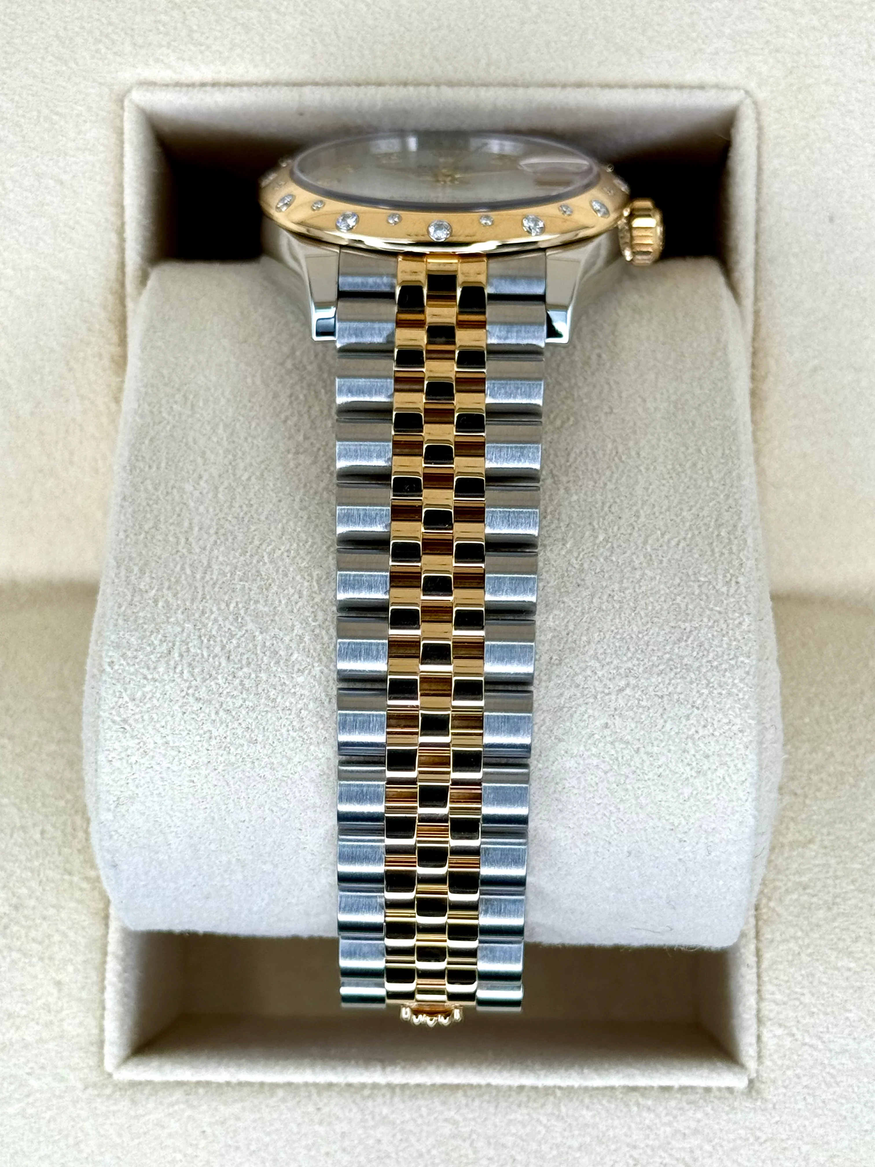 2021 Rolex Datejust 31mm 278343RBR Two-Tone Jubilee MOP Diamond Dial - Image 3