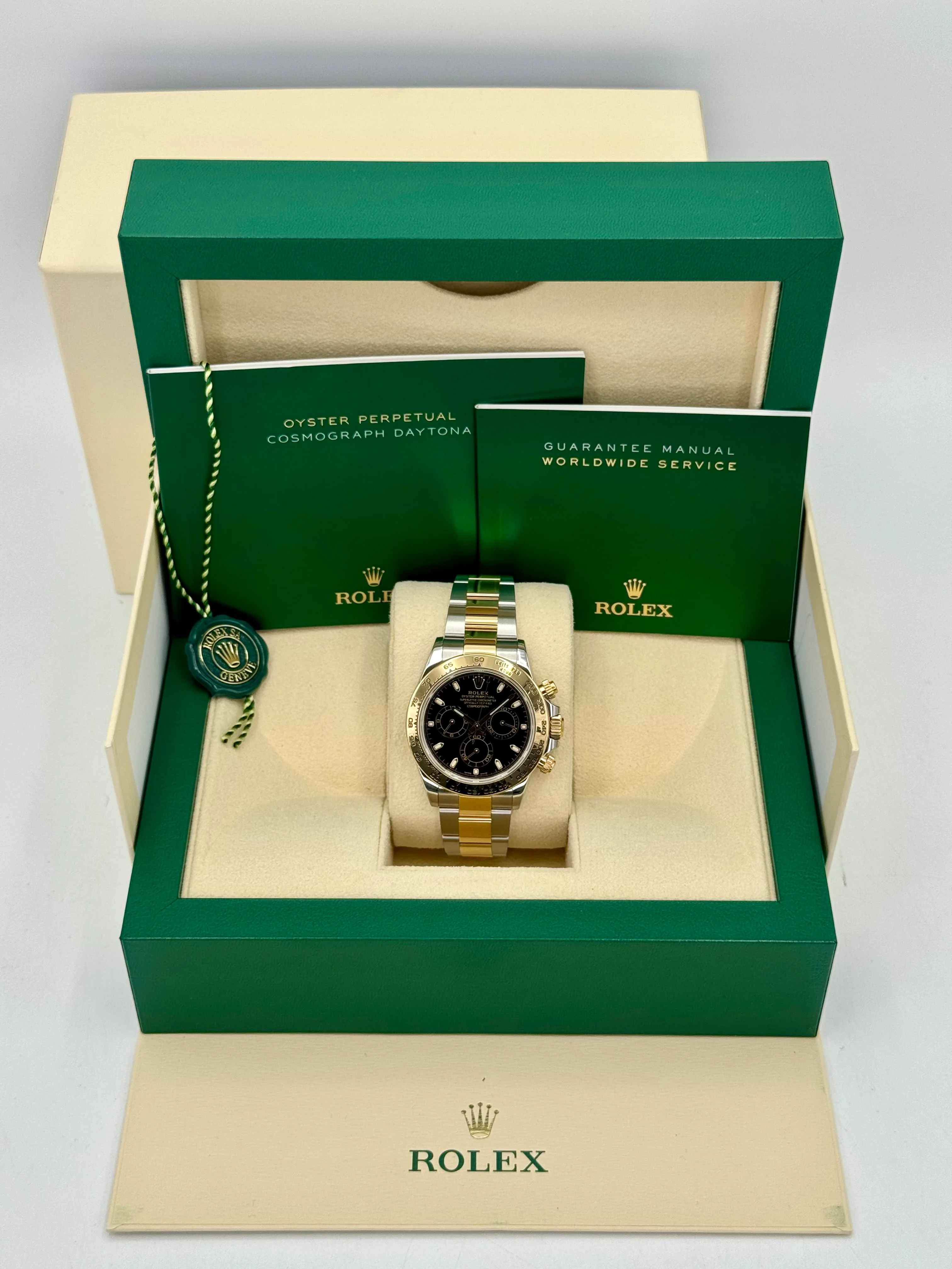 2021 Rolex Daytona 40mm 116503 Two-Tone Black Dial - Image 12