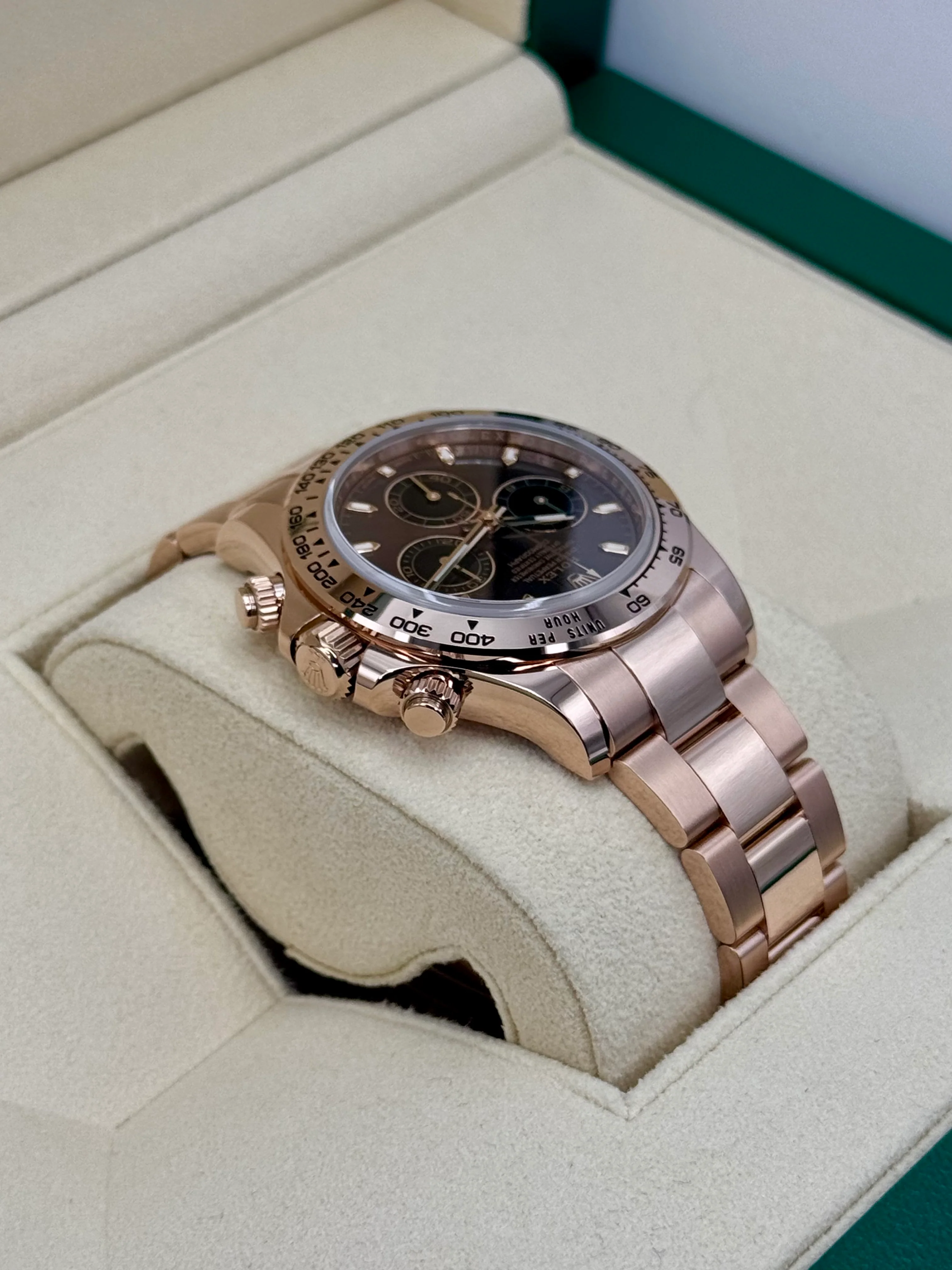 2021 Rolex Daytona 40mm 116505 Rose Gold Chocolate Dial - Image 8