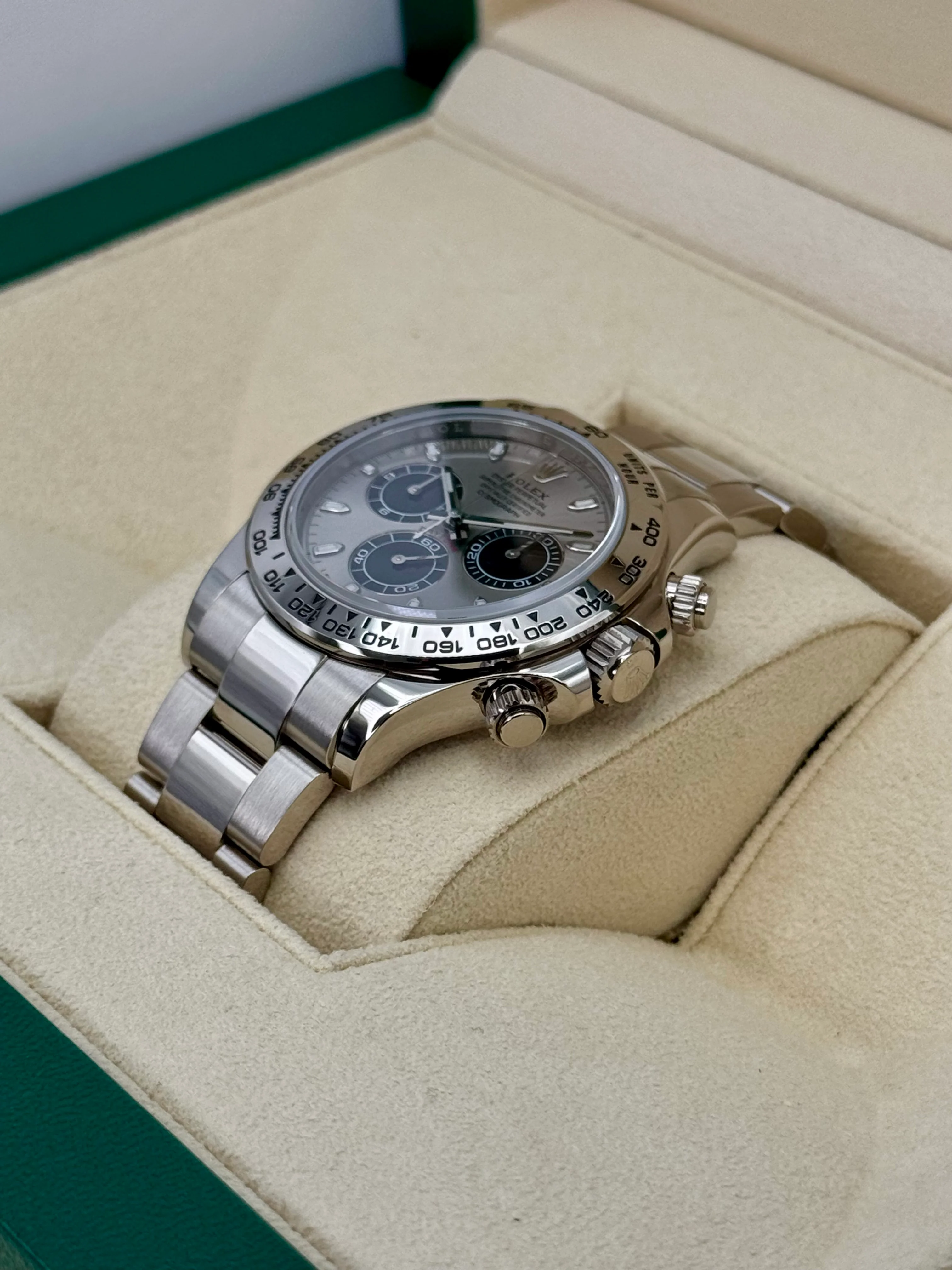 2021 Rolex Daytona "Ghost" 40mm 116509 White Gold Silver Dial - Image 6