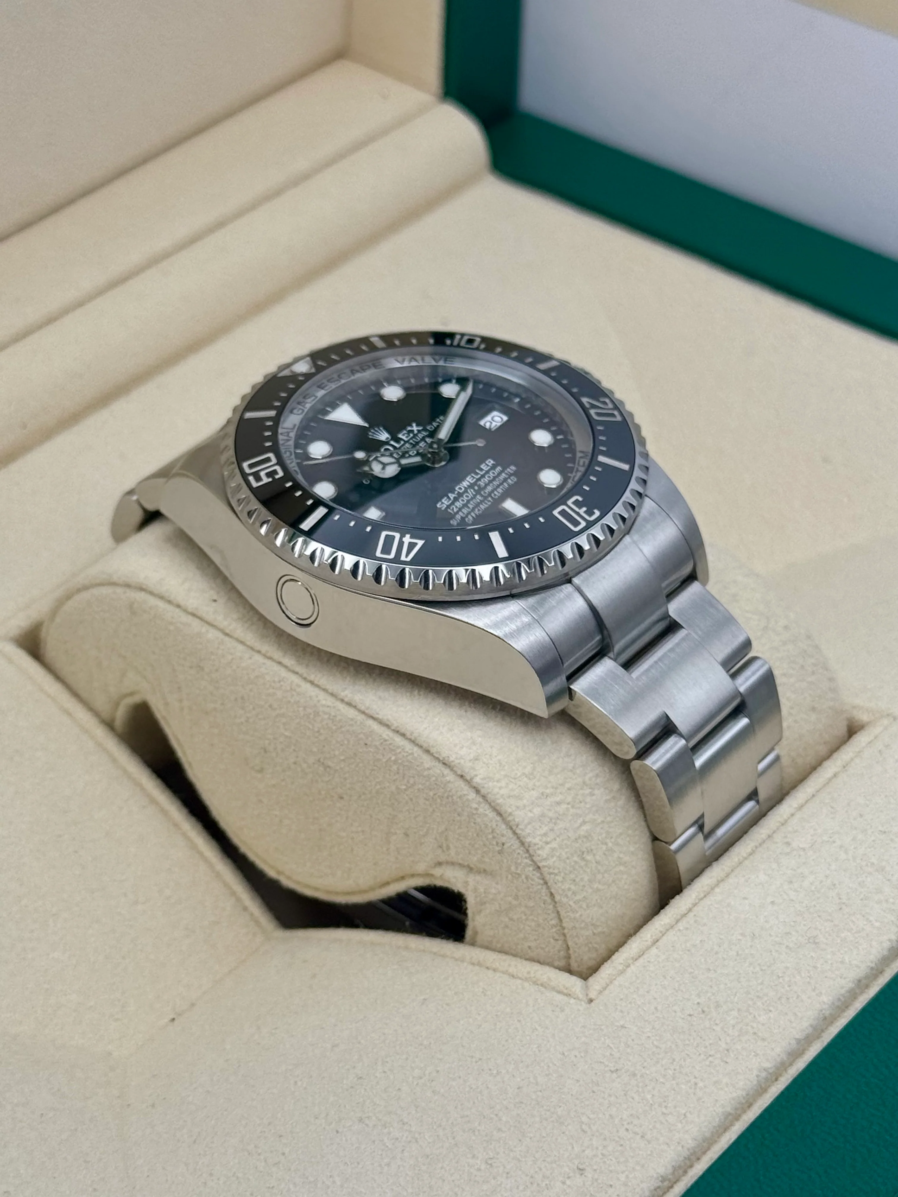 2021 Rolex Deepsea 44mm 126660 Stainless Steel Black Dial - Image 6