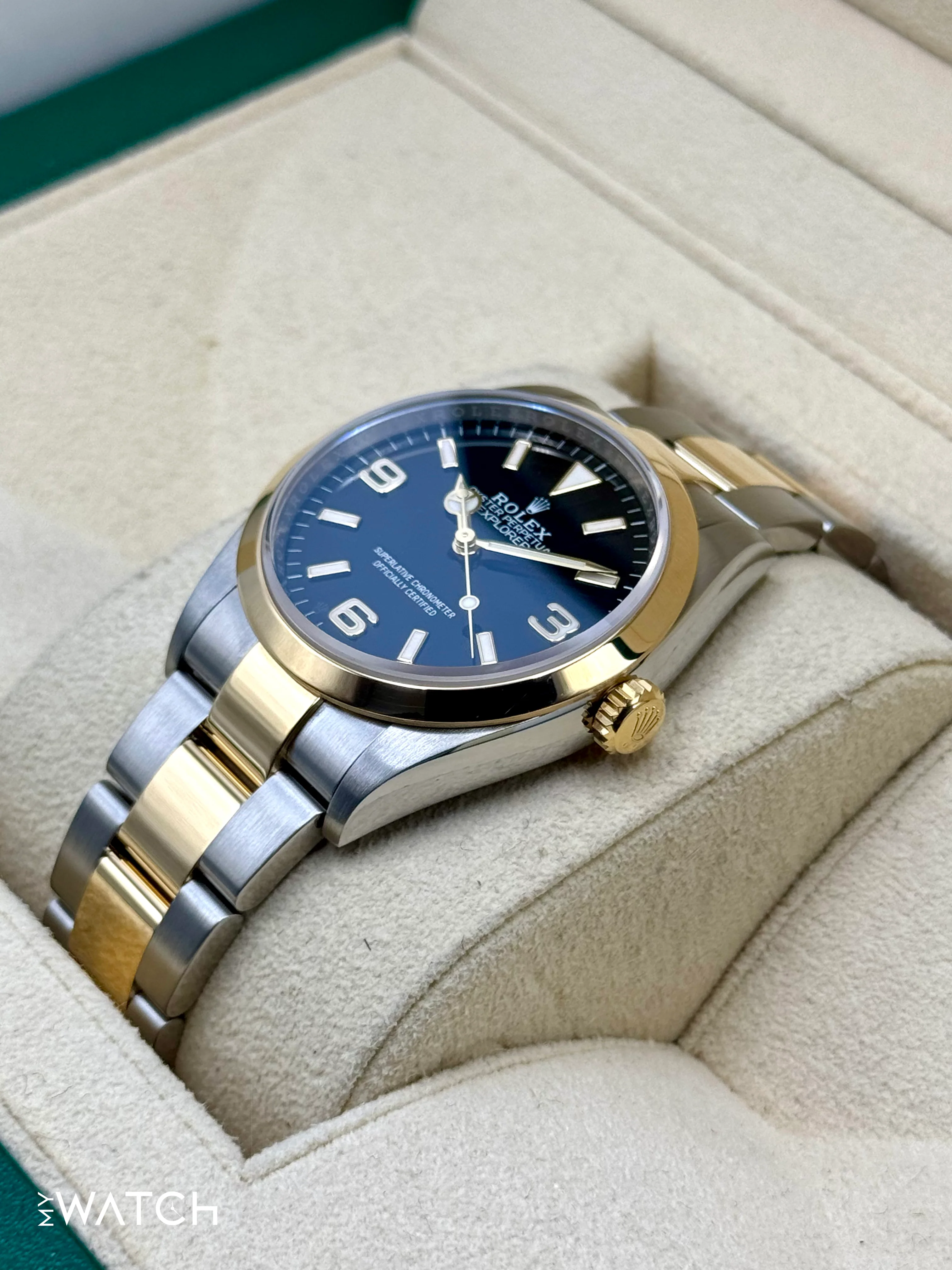 2021 Rolex Explorer 36mm 124273 Two-Tone Black Dial - Image 5
