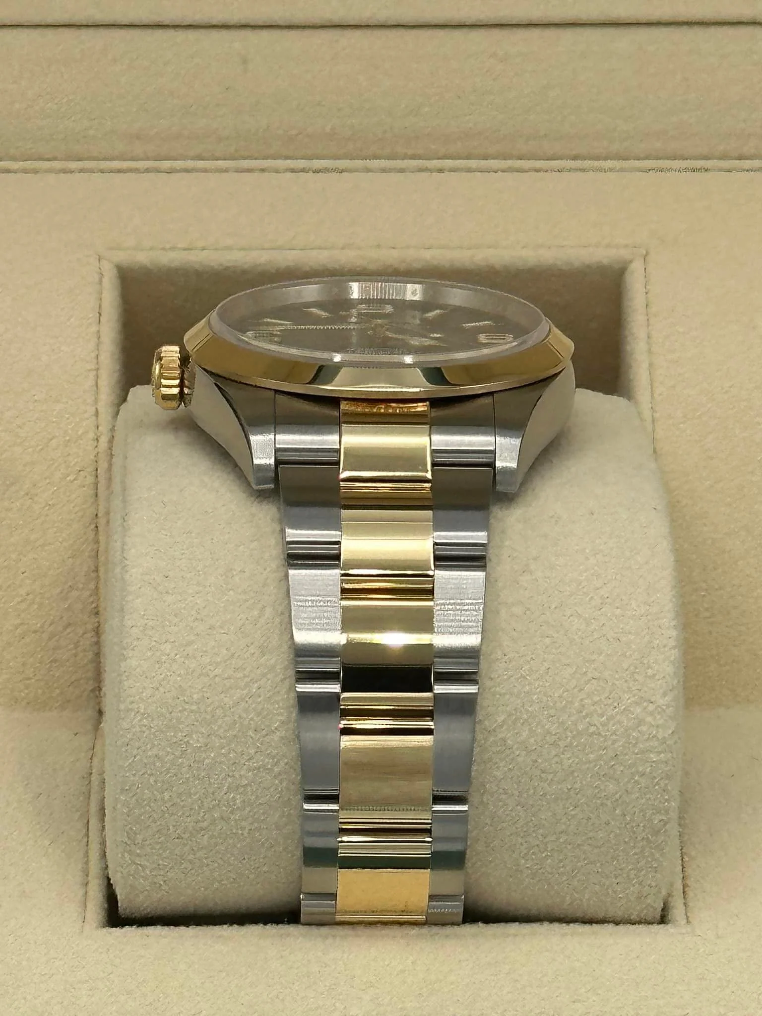 2021 Rolex Explorer 36mm 124273 Two-Tone Black Dial - Image 3