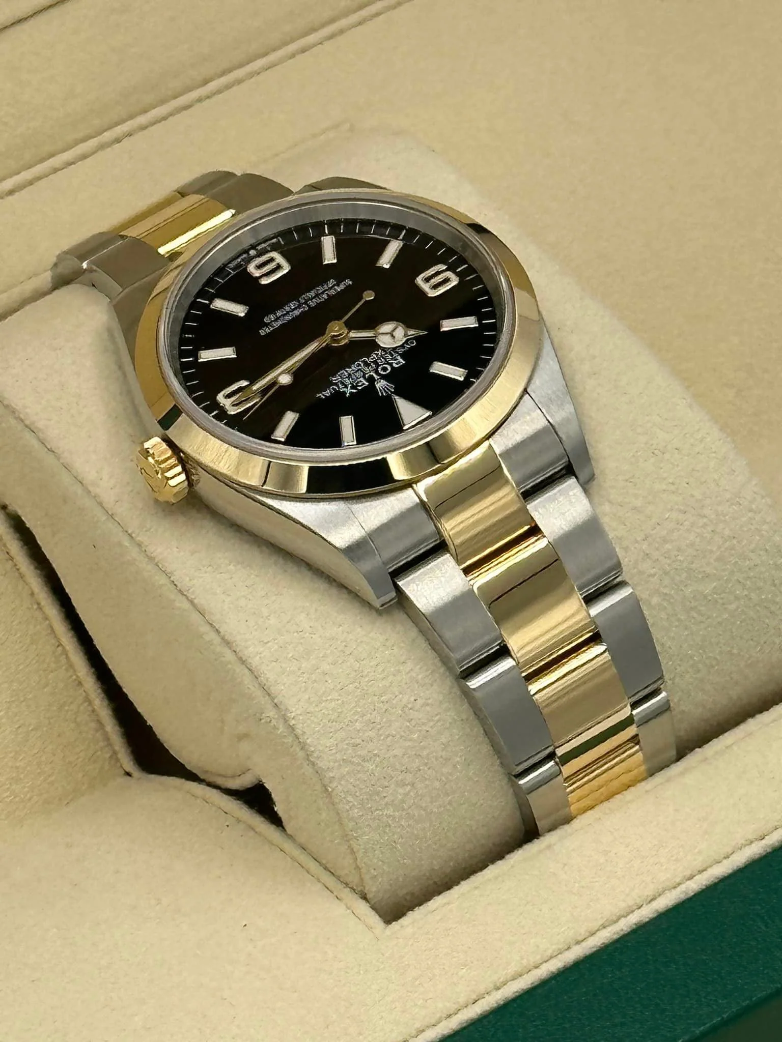 2021 Rolex Explorer 36mm 124273 Two-Tone Black Dial - Image 6