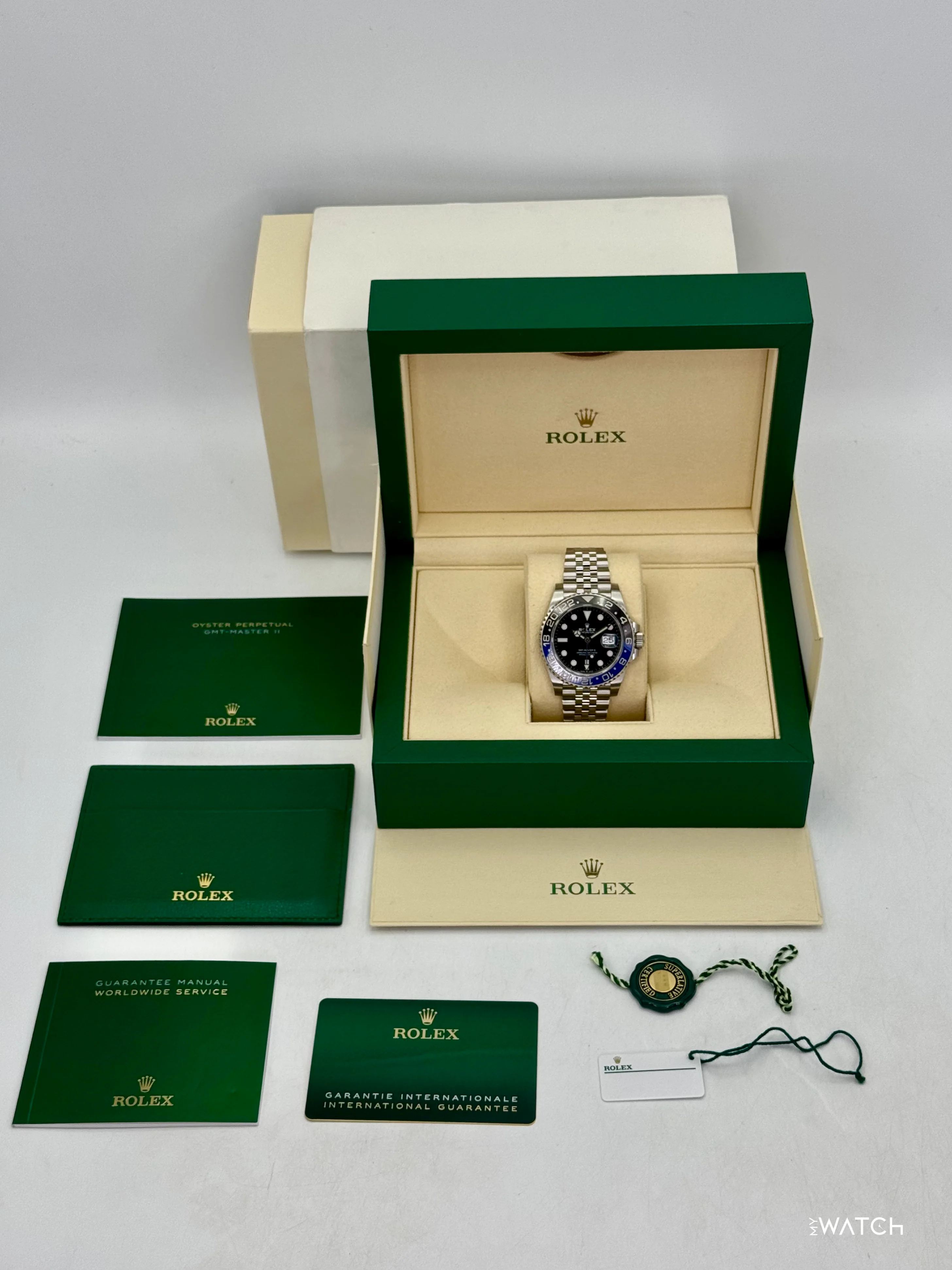 2021 Rolex GMT-Master II "Batgirl" 40mm 126710BLNR Jubilee - Image 10