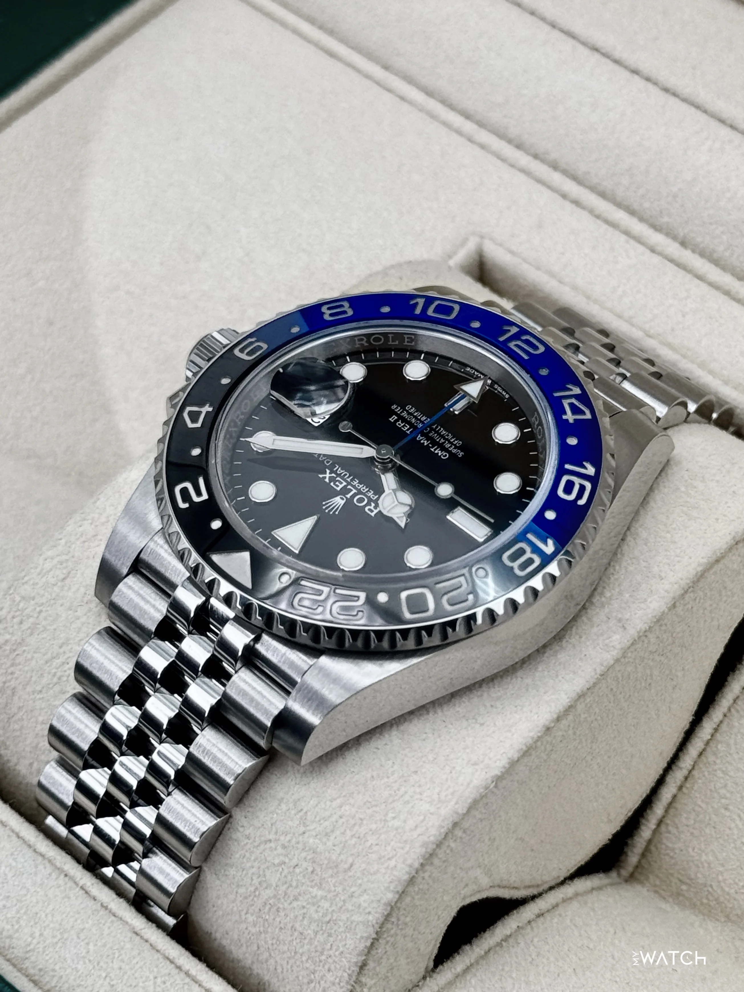 2021 Rolex GMT-Master II "Batgirl" 40mm 126710BLNR Jubilee - Image 7